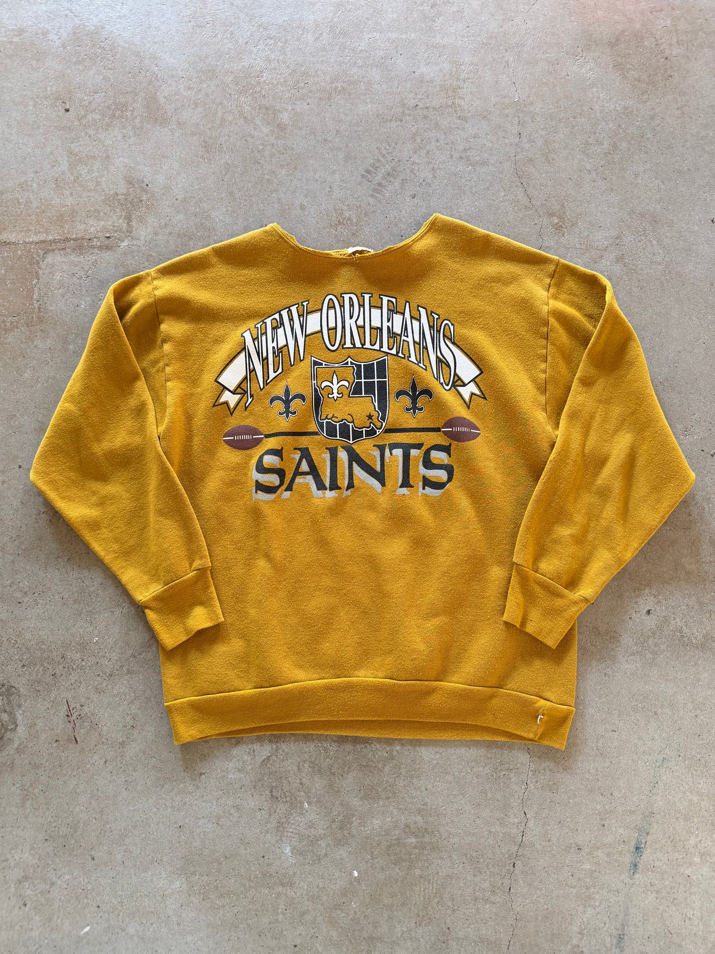 VTG New Orleans Saints Sweatshirt Sz M/L