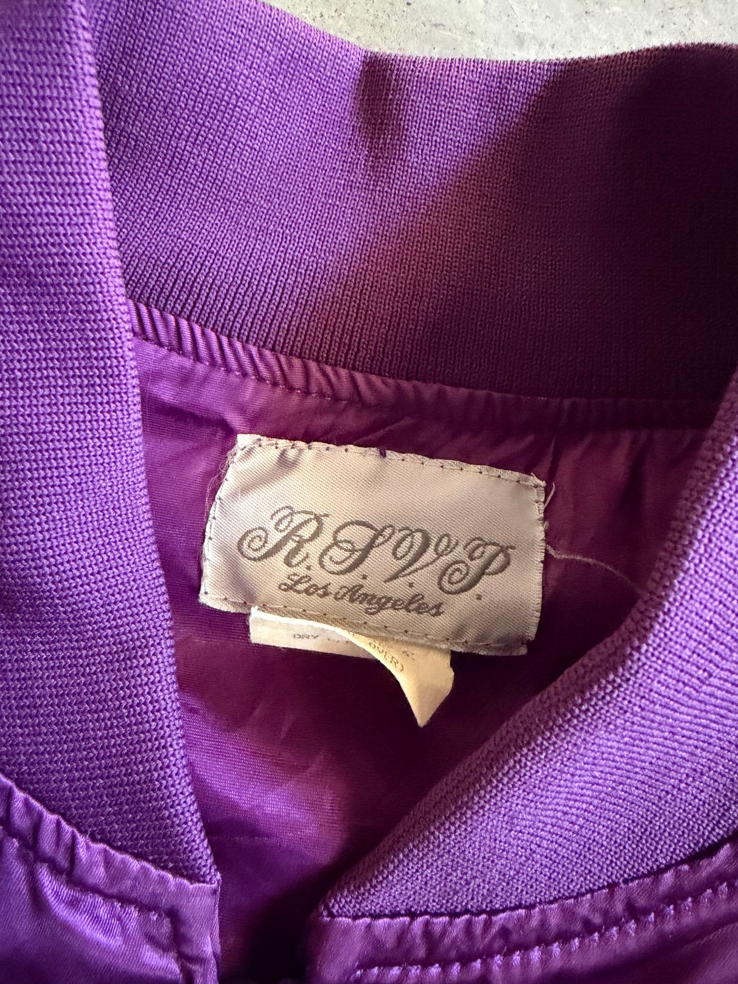 VTG 80s The Color Purple Movie Promo Satin Jacket Sz L