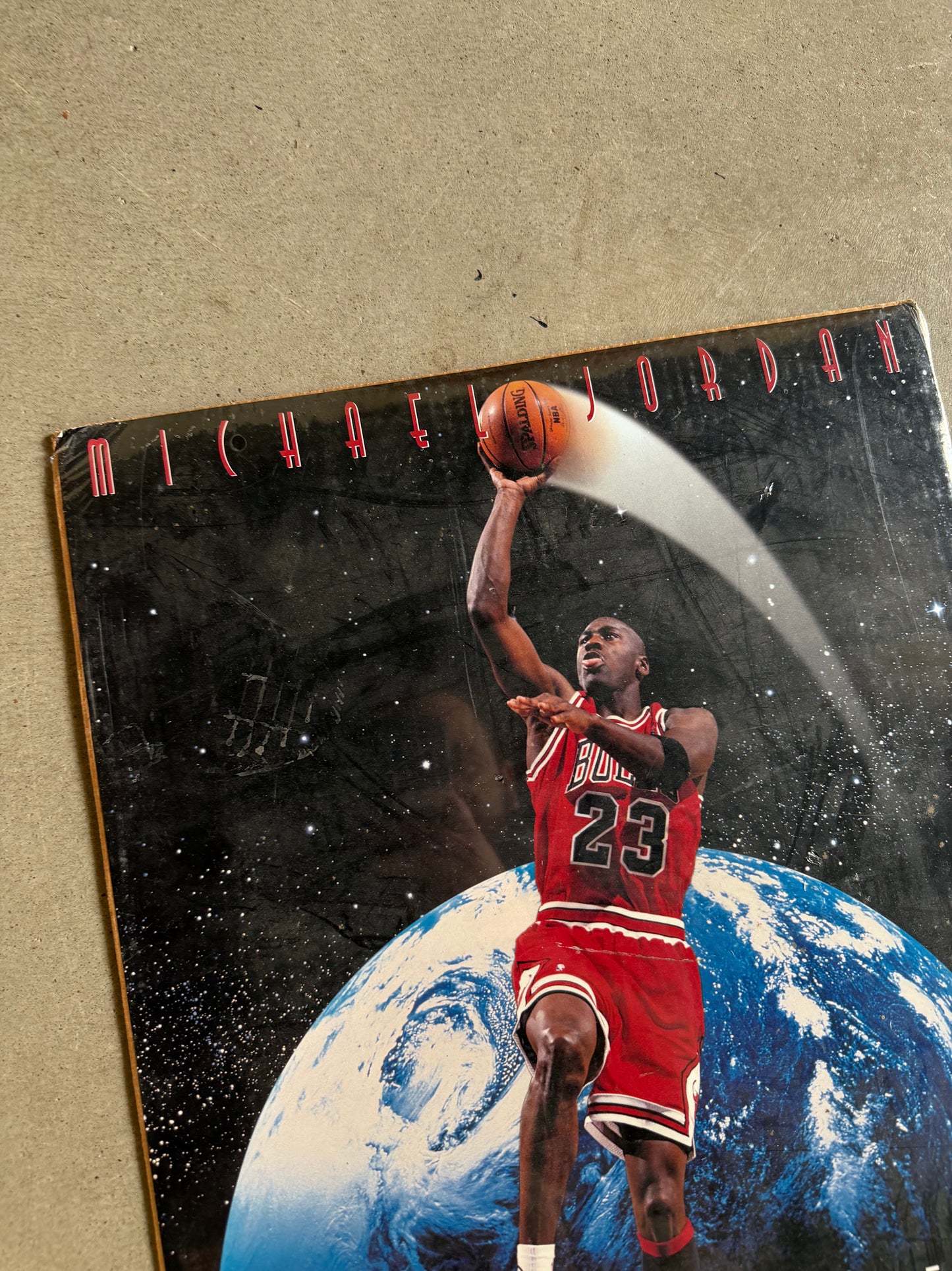 VTG Michael Jordan Out Of This World Poster 16x20
