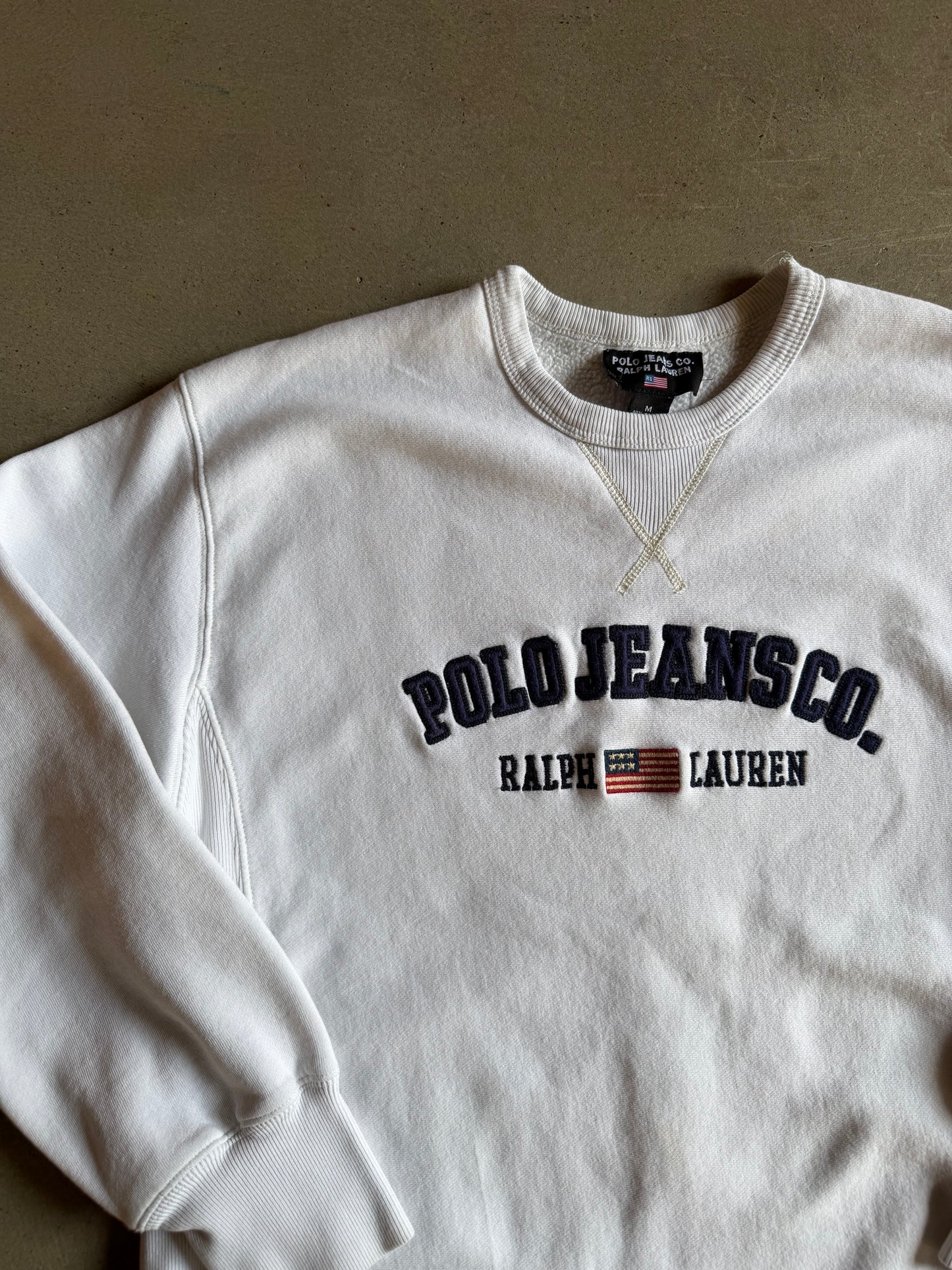 VTG Polo Jeans Co Ralph Lauren Sweatshirt Sz M