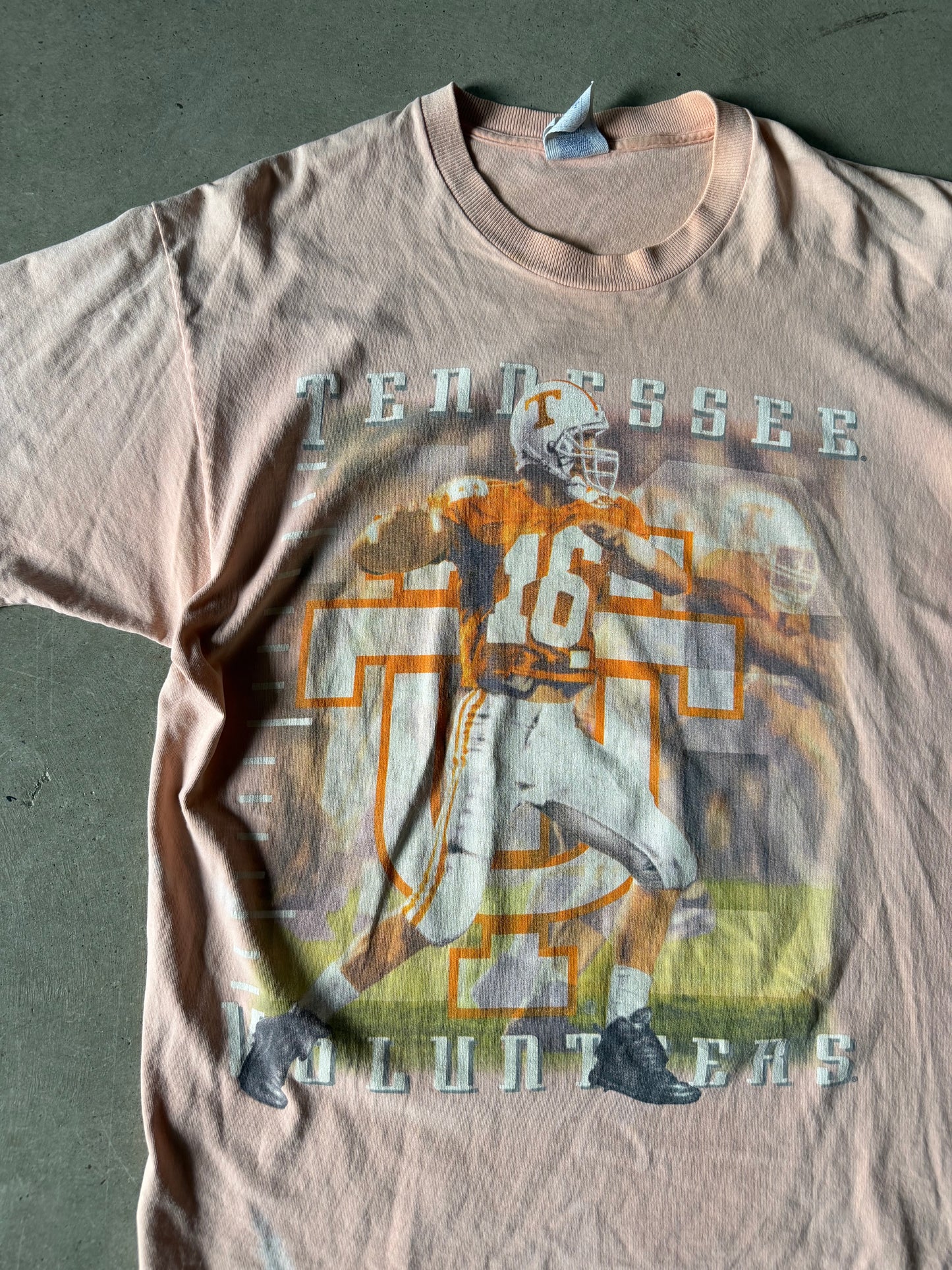 VTG Tennessee Volunteers Peyton Manning Faded Tee Sz 2XL