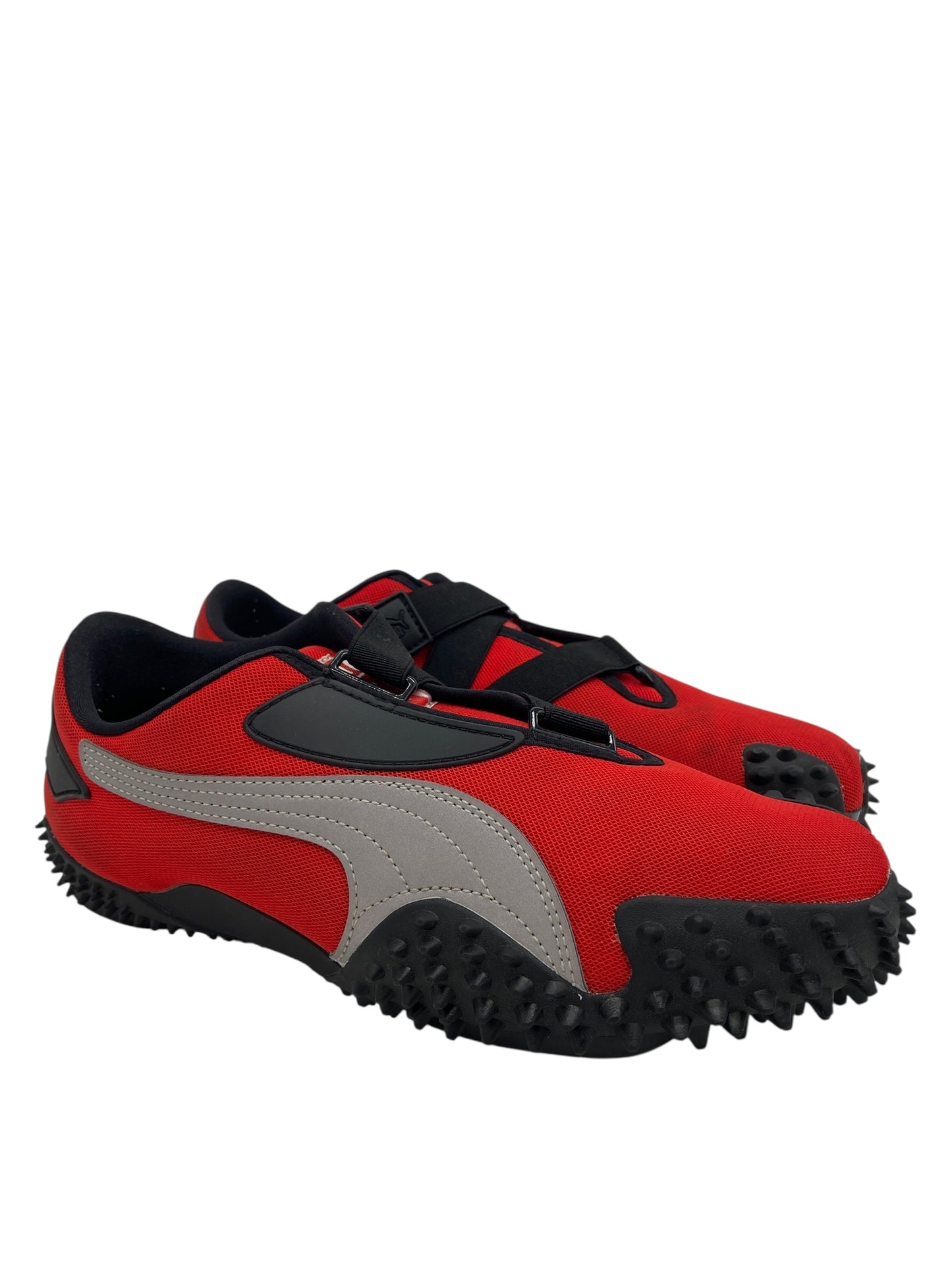 Preowned Puma Mostro OG Red Silver Sz 9.5M/11W 397330-05