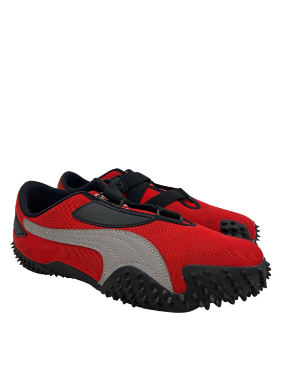 Preowned Puma Mostro OG Red Silver Sz 9.5M/11W 397330-05