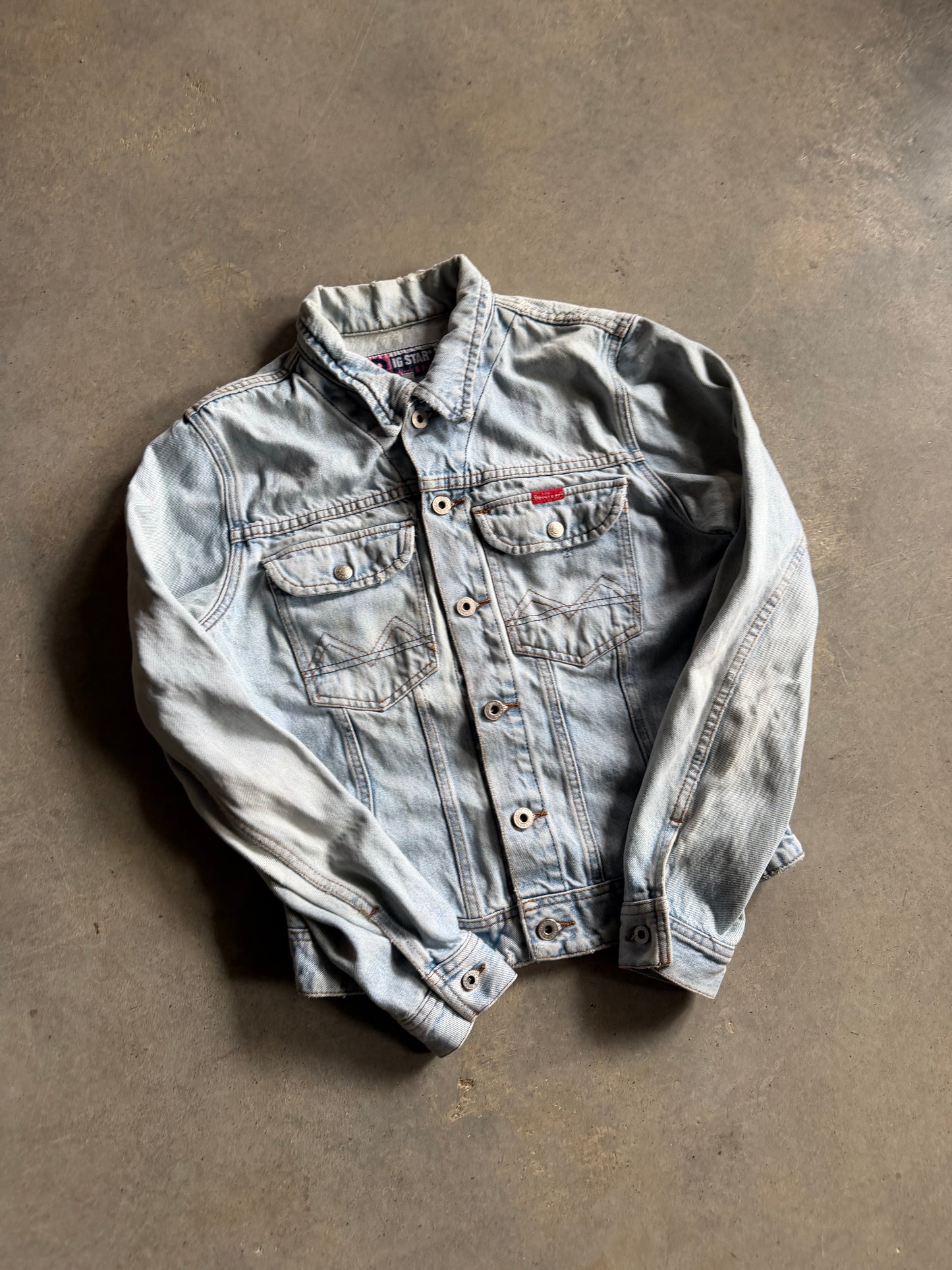 VTG Big Star Denim Jacket Sz Wmns XL