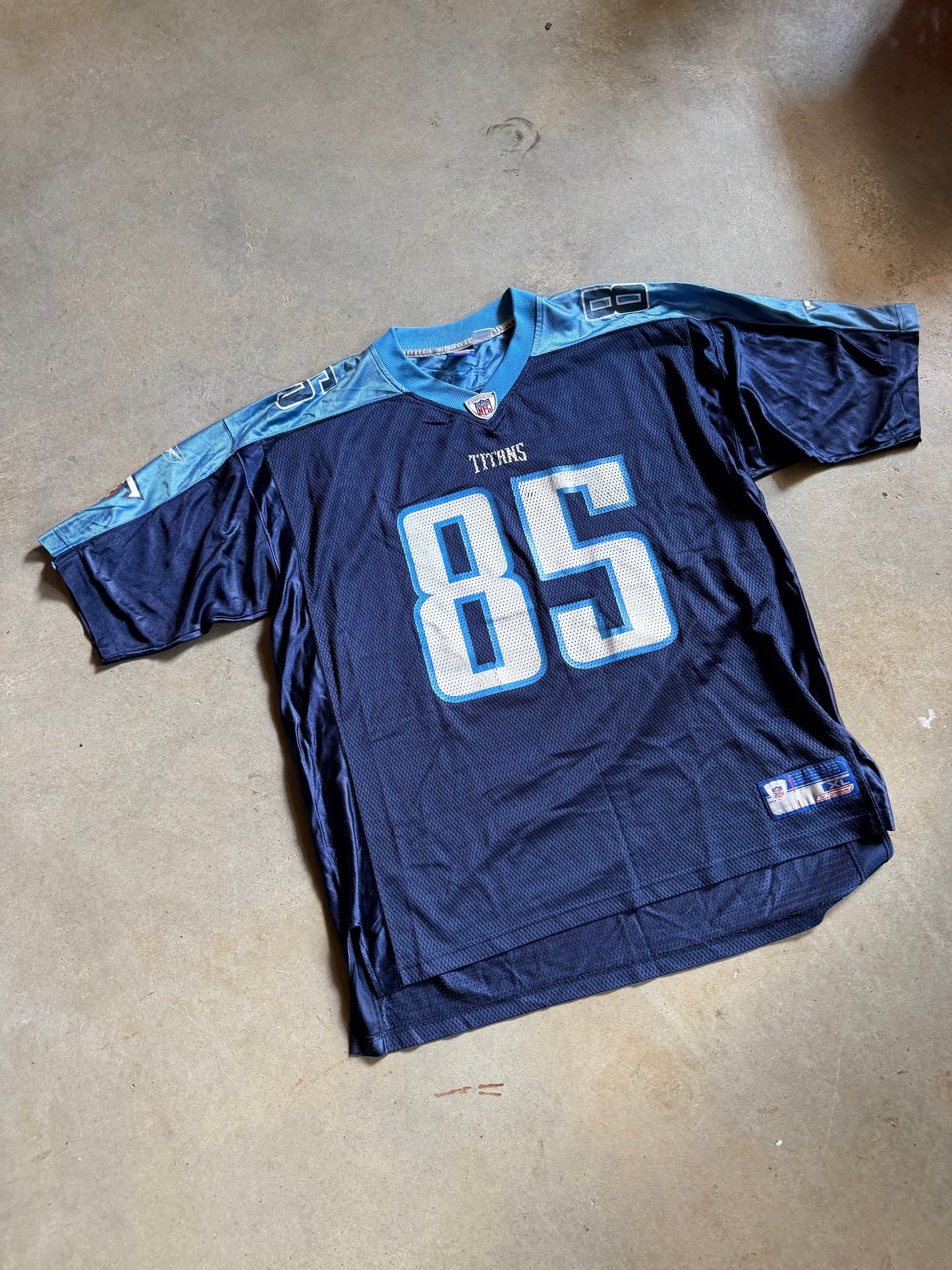 VTG Tennessee Titans Derrick Mason Football Jersey Sz XL