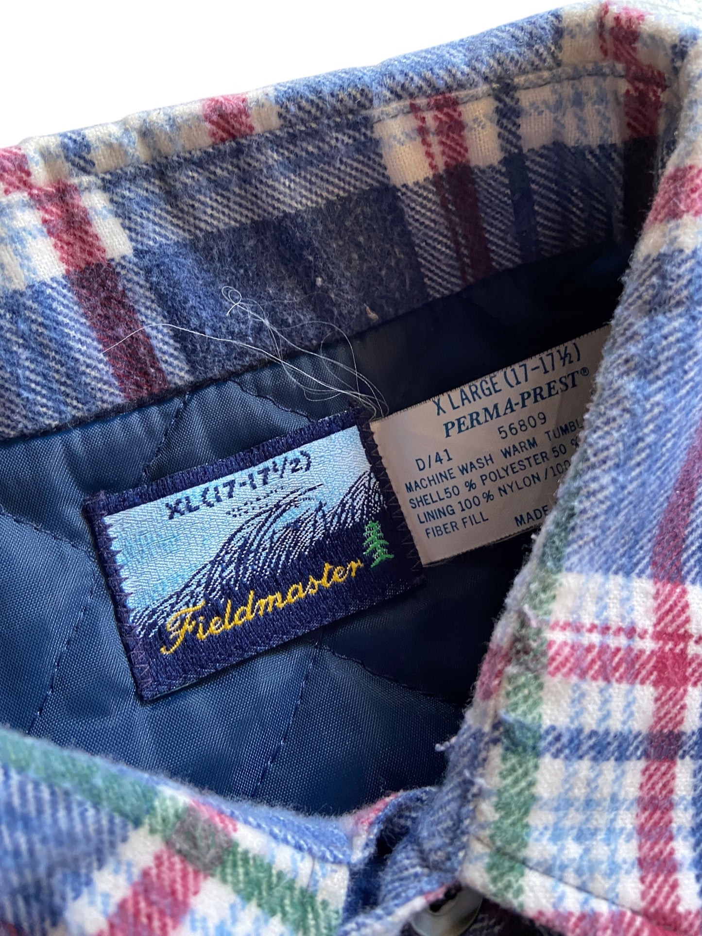 Fieldmaster Heavy Flannel Shirt Sz XL