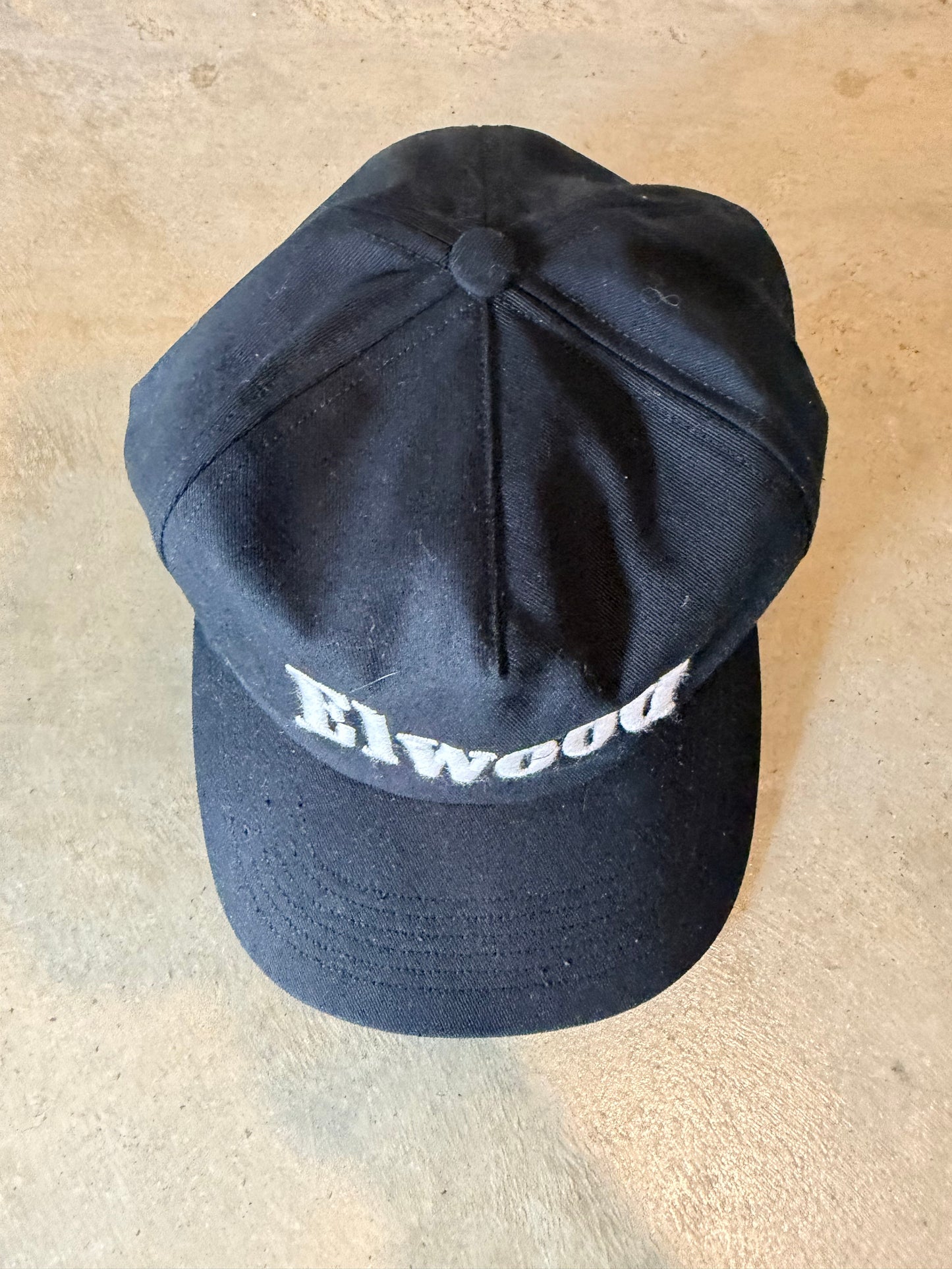 Elwood Black Snapback Hat