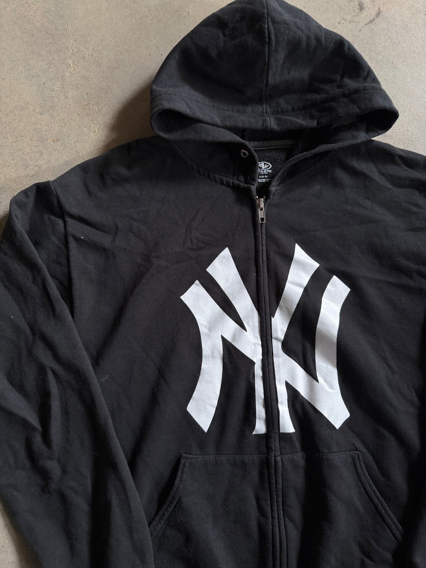 New York Yankees Black Hoodie Sz M