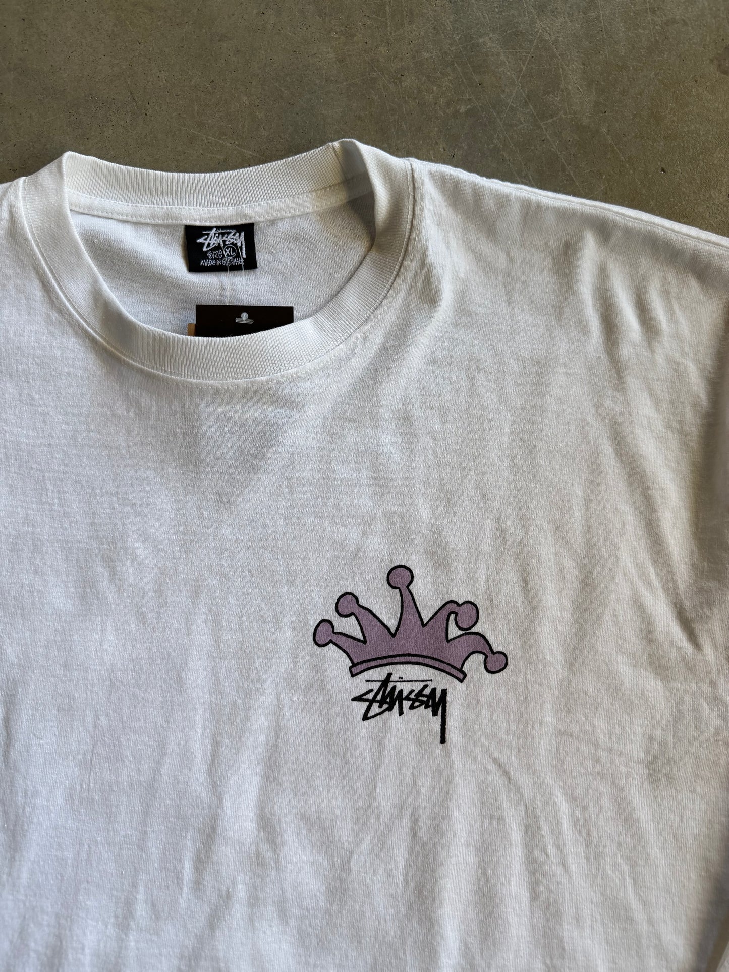 Stussy S Crown L/S Tee Sz XL