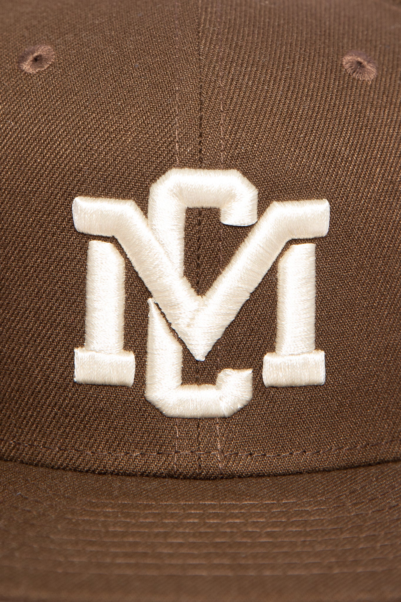 MCV Mocha Brown Fitted Hat