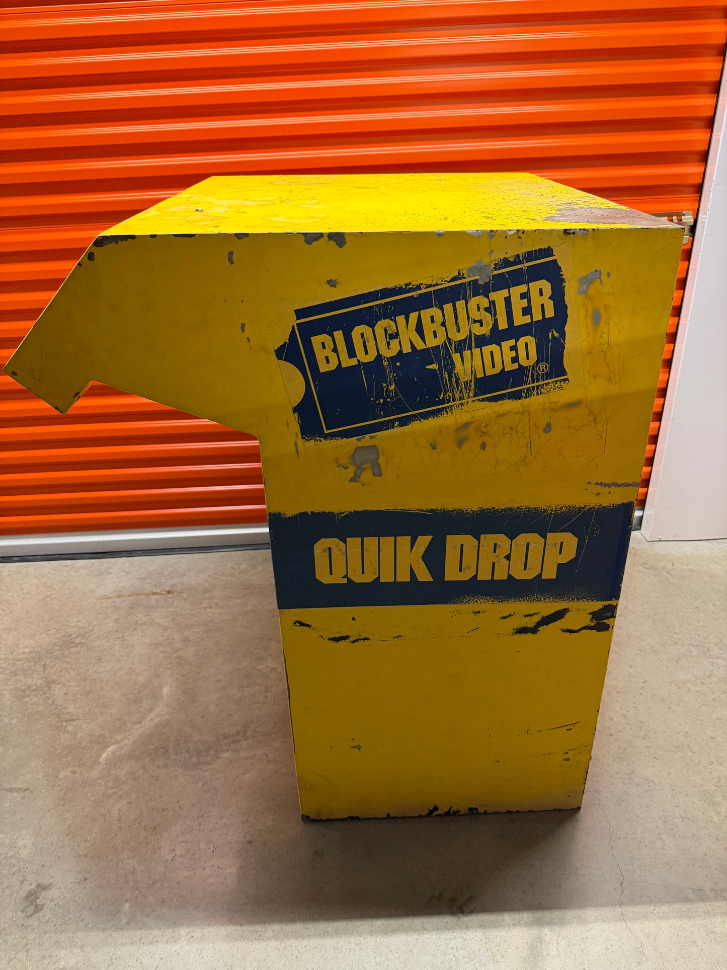 VTG Original Blockbuster Quick Drop Off Bin