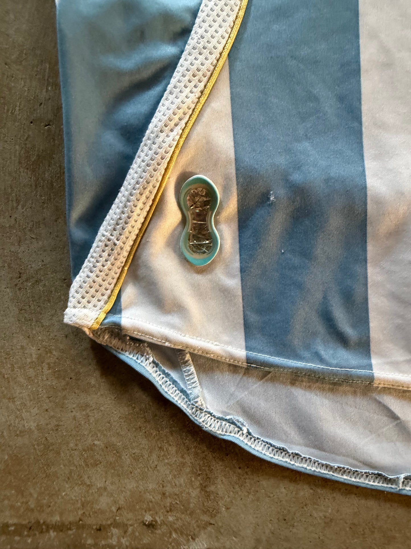 Argentina World Cup 2006 Germany Lionel Messi Soccer Jersey Sz XL