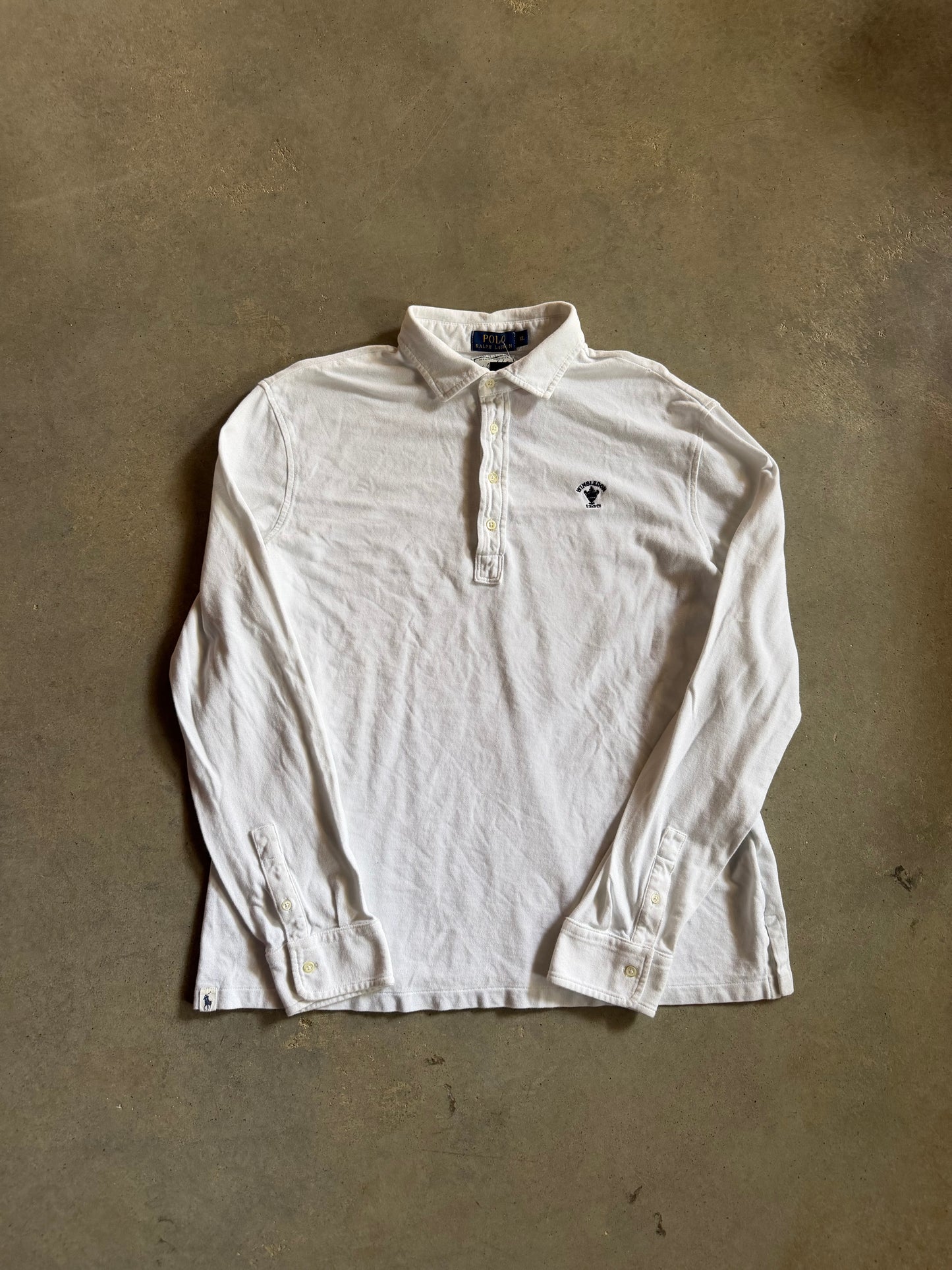 2016 Polo Ralph Lauren Wimbledon Rugby Shirt Sz XL