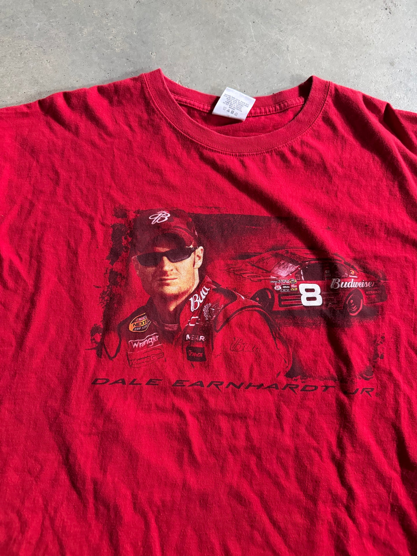 VTG Chase Dale Earnhardt Jr. Bud Tee Sz XL