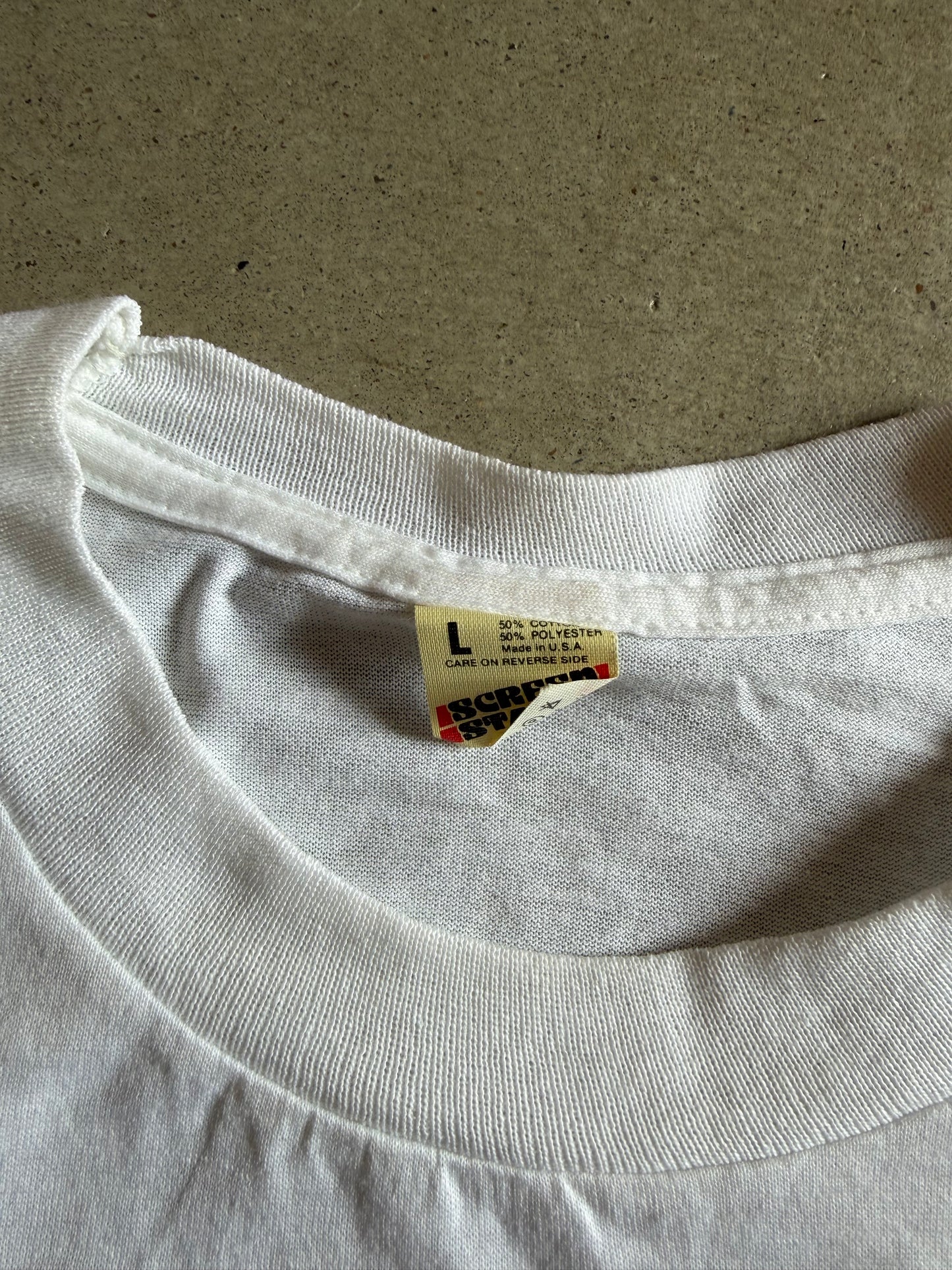 VTG 1991 Sting Backstage Pass Concert Tee Sz Med