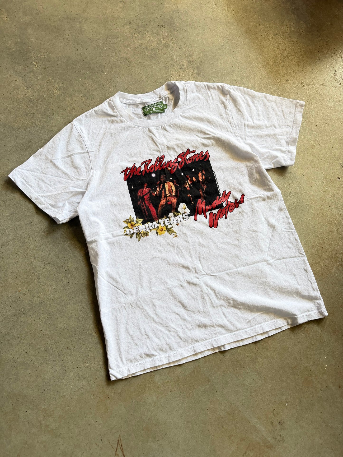 Denim Tears The Rolling Stones Muddy Waters Tee Sz XL
