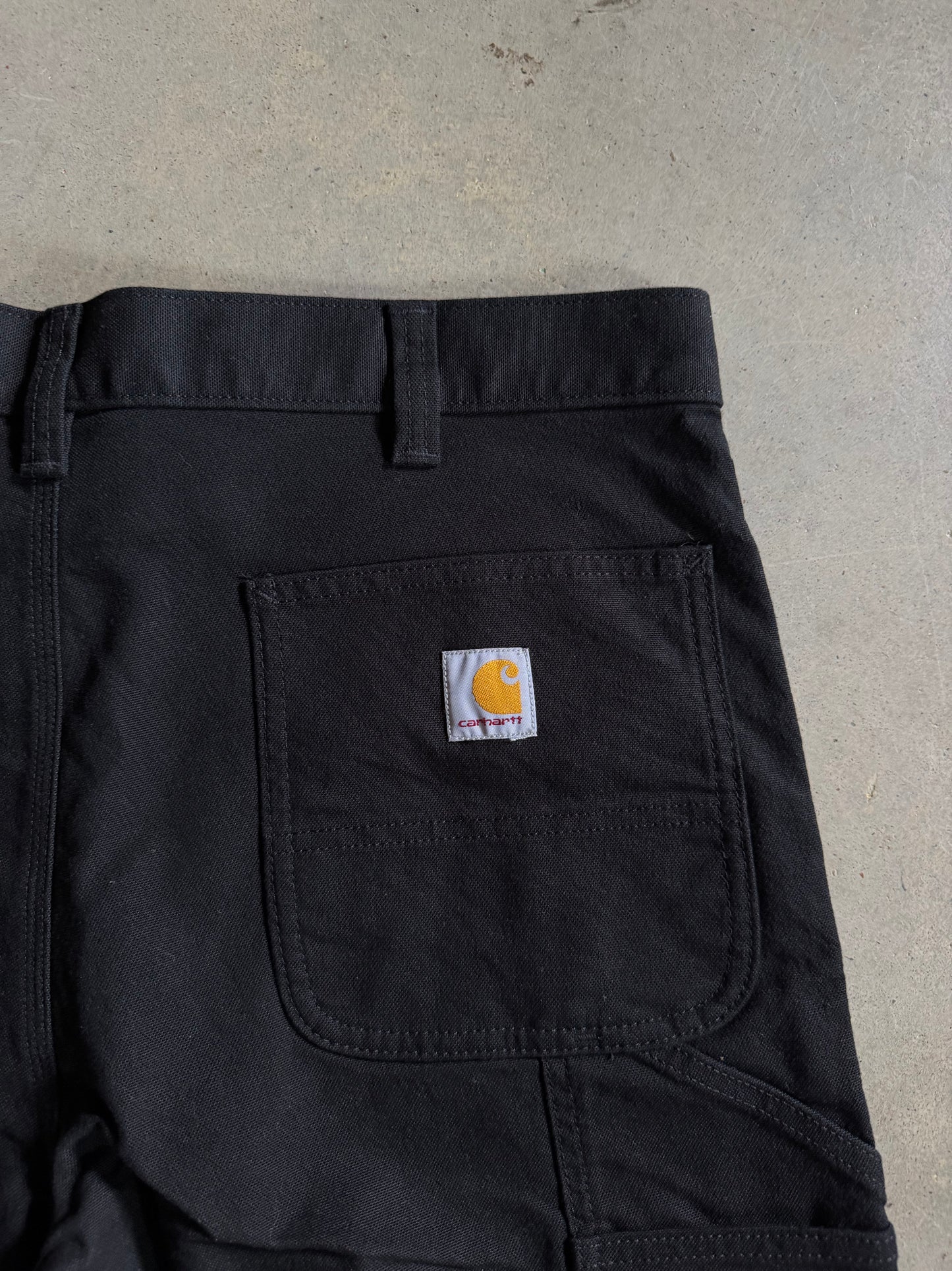 Carhartt Black Double Knee Pants Sz 36x32