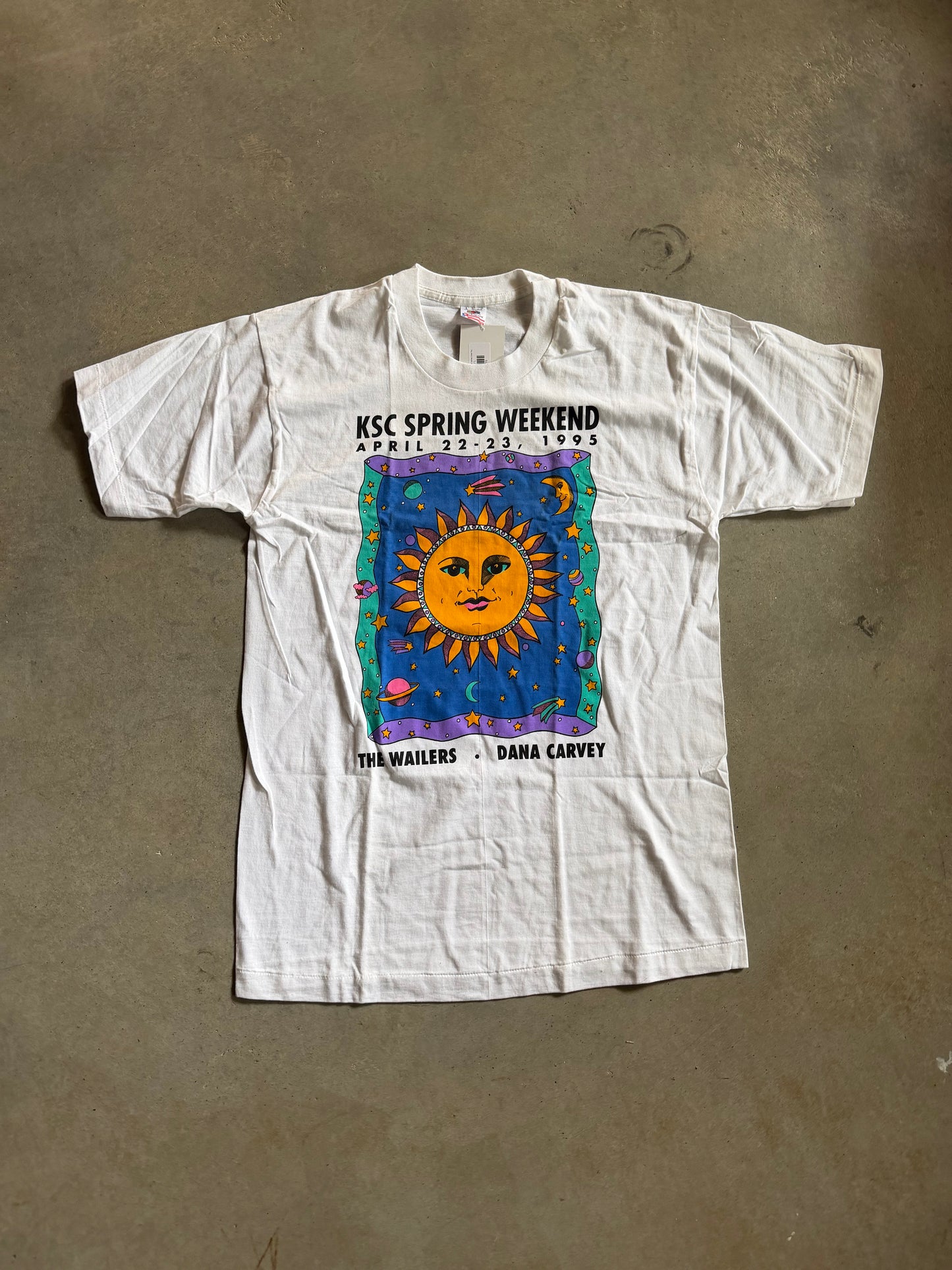 VTG 1995 The Wailers Dana Carvey Crew Tour Tee Sz L