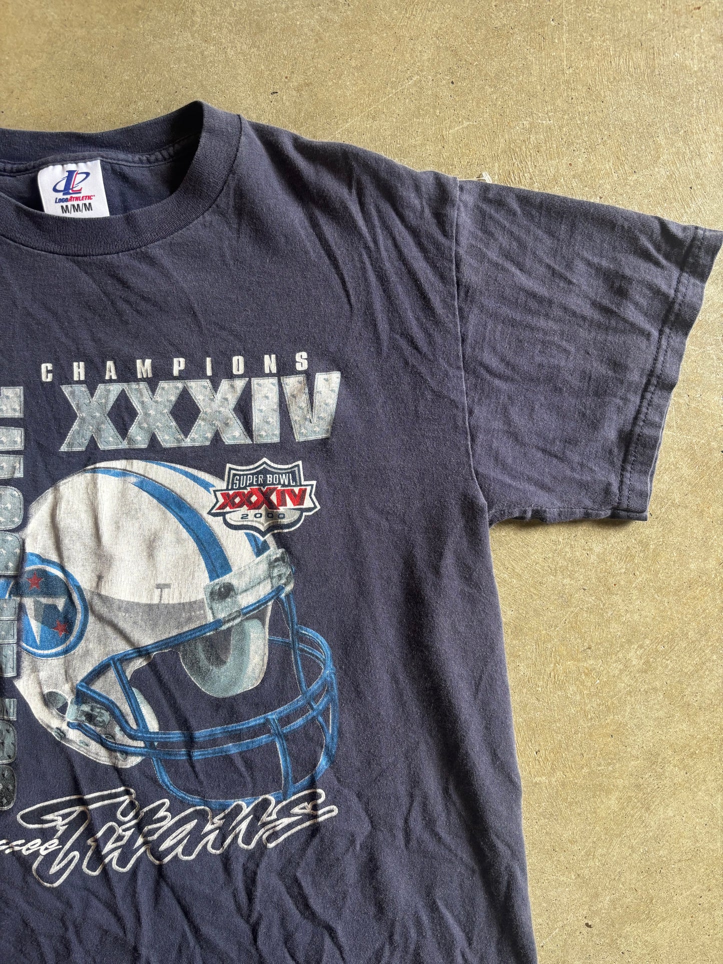 VTG Tennessee Titans AFC Champions Tee Sz M