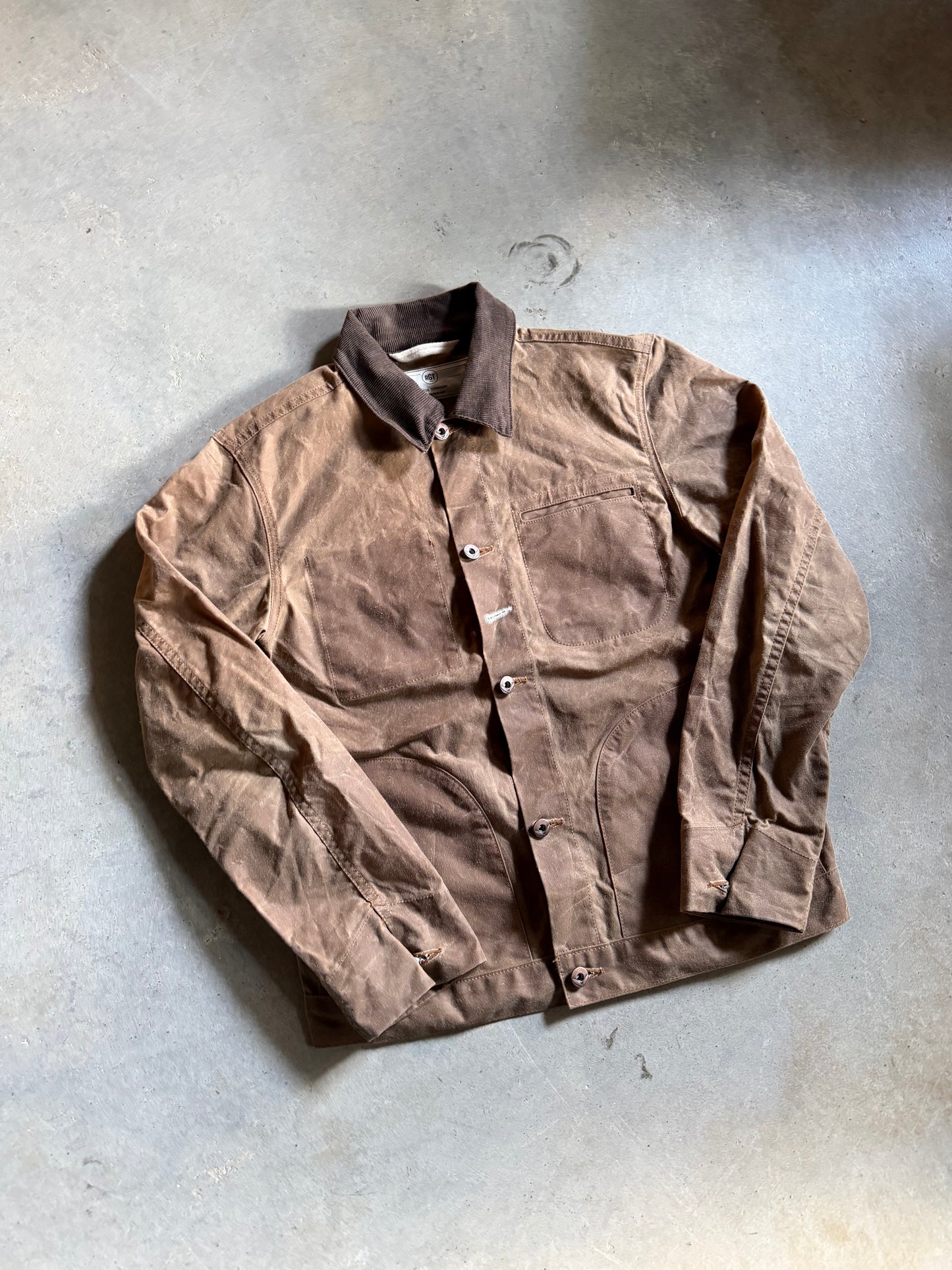 Rogue Territory Keep The Trade Alive Wax Jacket Sz M