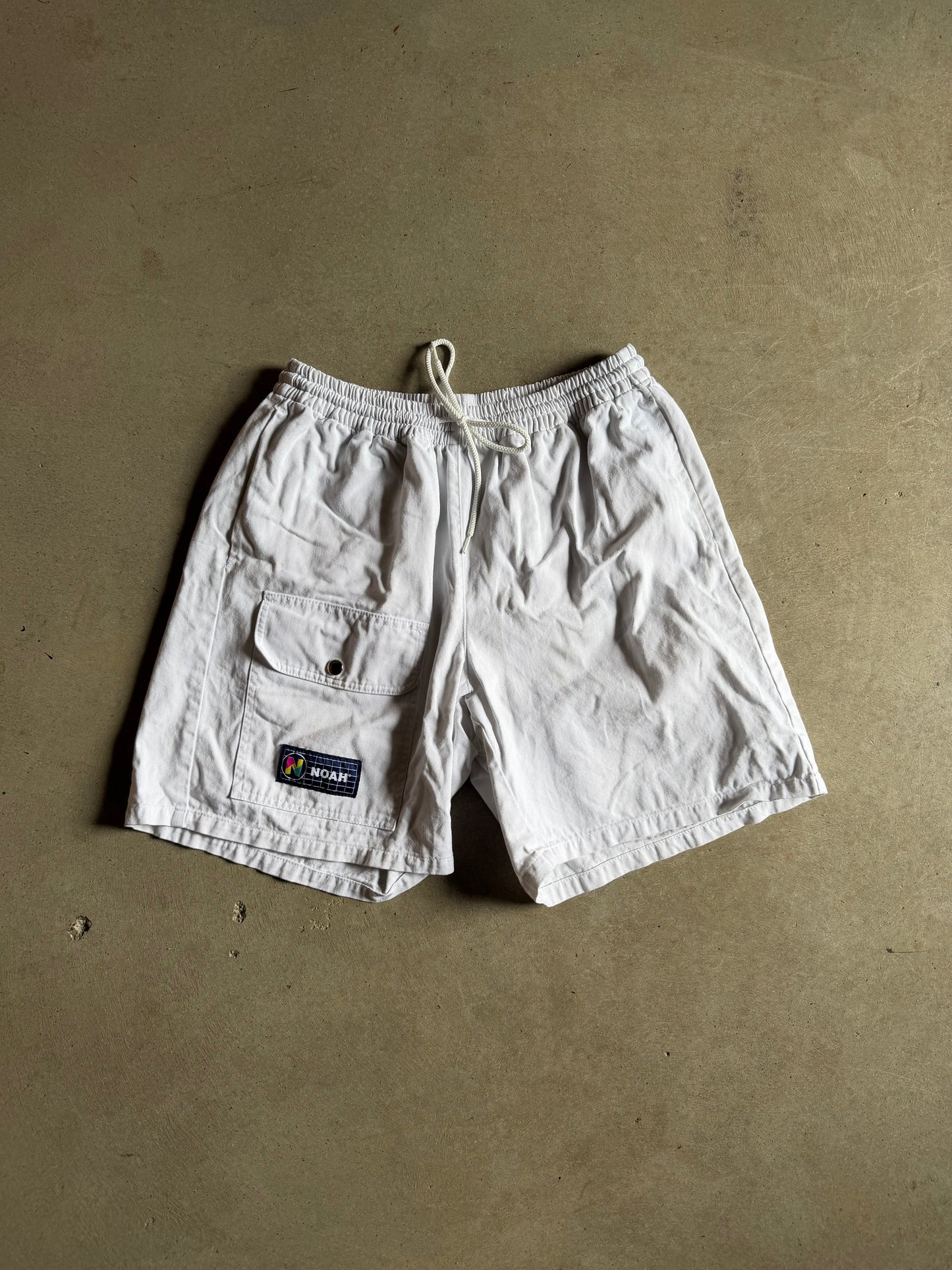 Noah White Shorts Sz XL