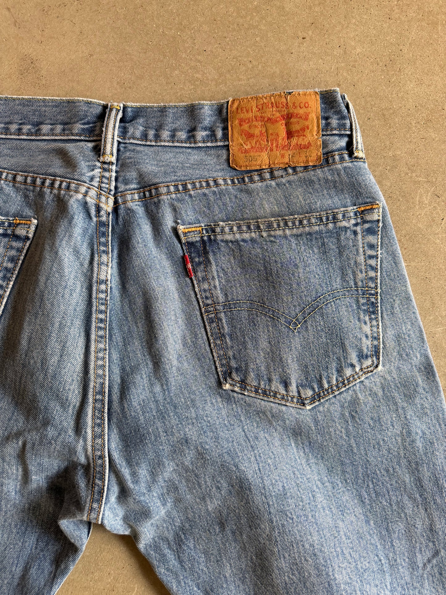 VTG Levis 505 Blue Denim Jeans Sz 34x32