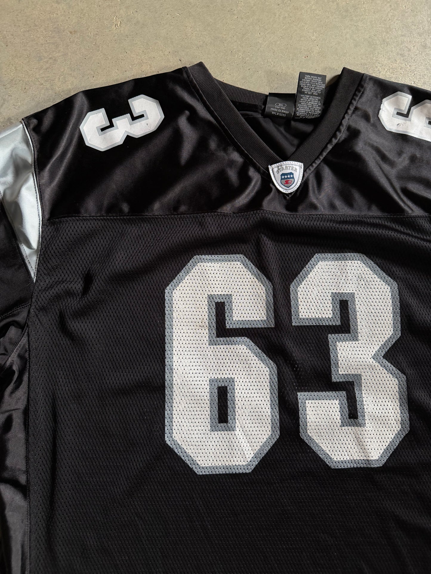 Starter Black Jersey Sz XL