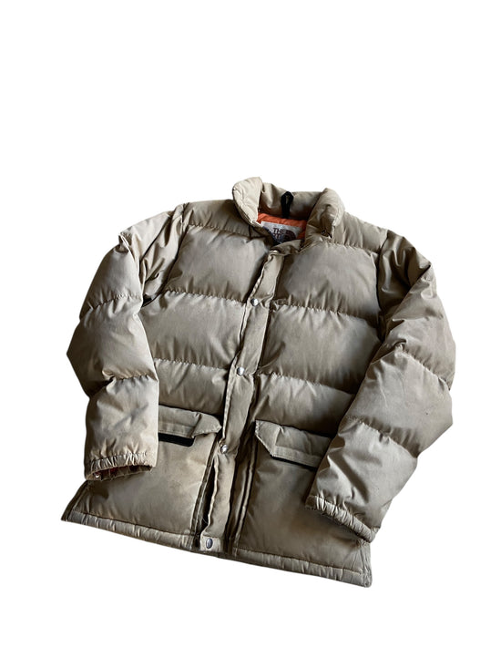 VTG The North Face Brown Label Puffer Jacket Sz XS