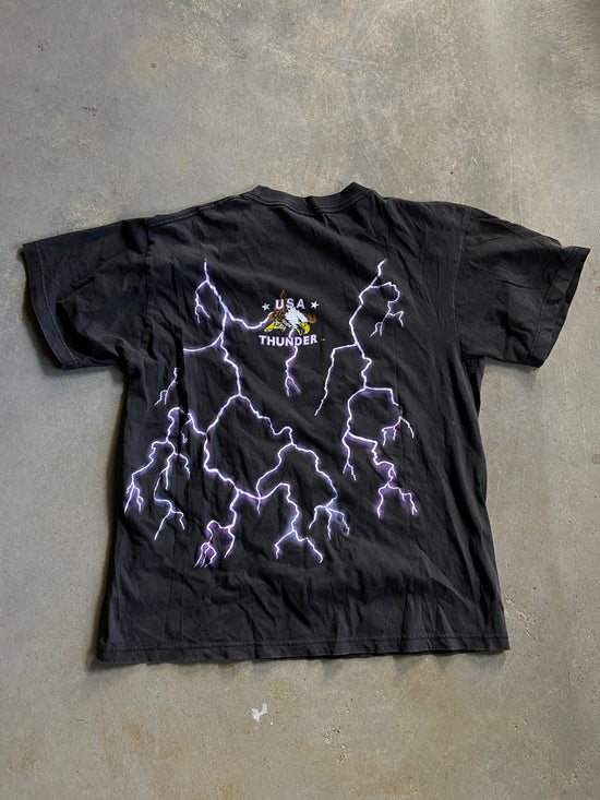 VTG Eagle The Legend Lives Thunder Tee Sz L