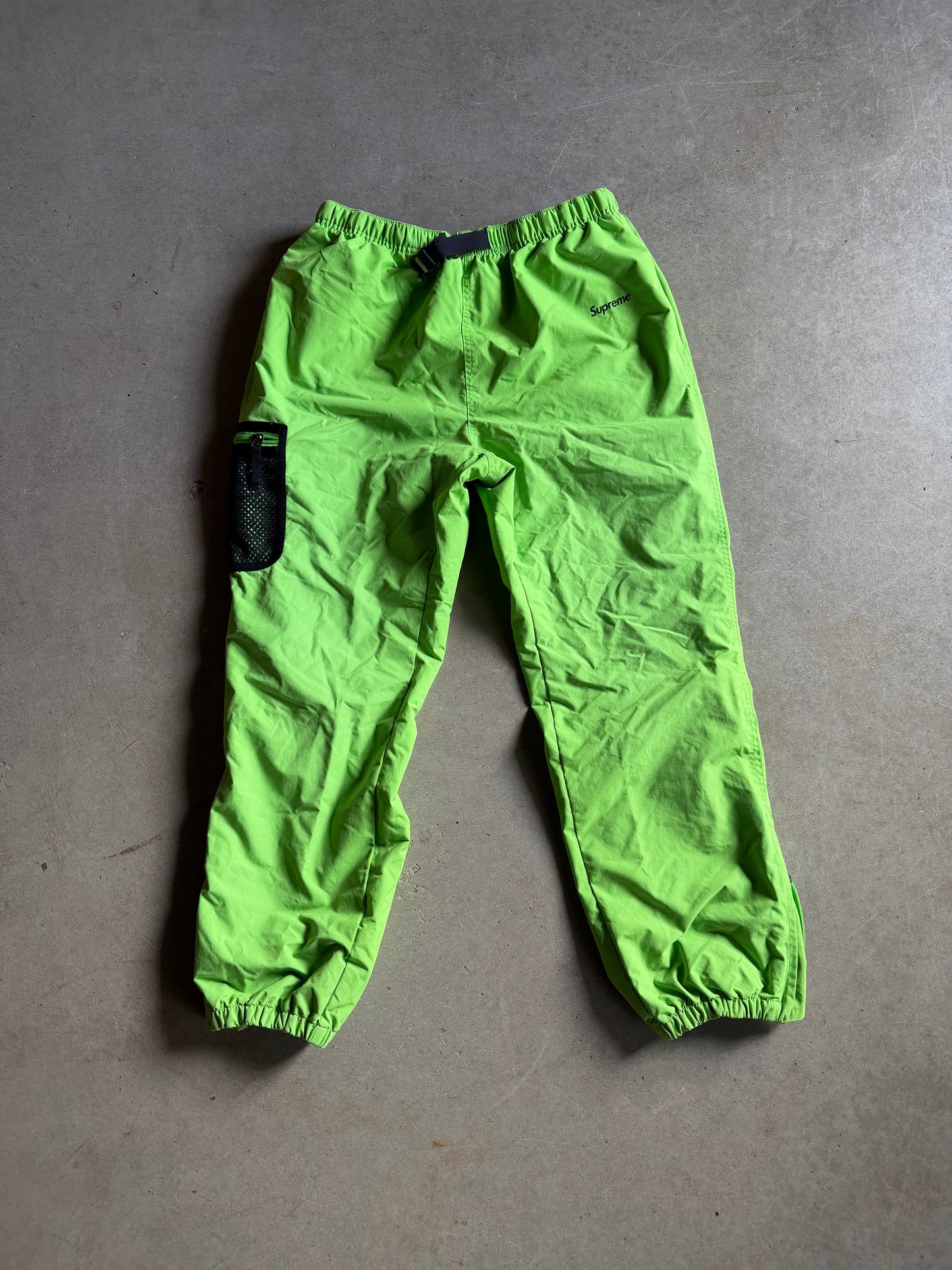 Supreme x Nike Neon Green Insulated Pants Sz Medium