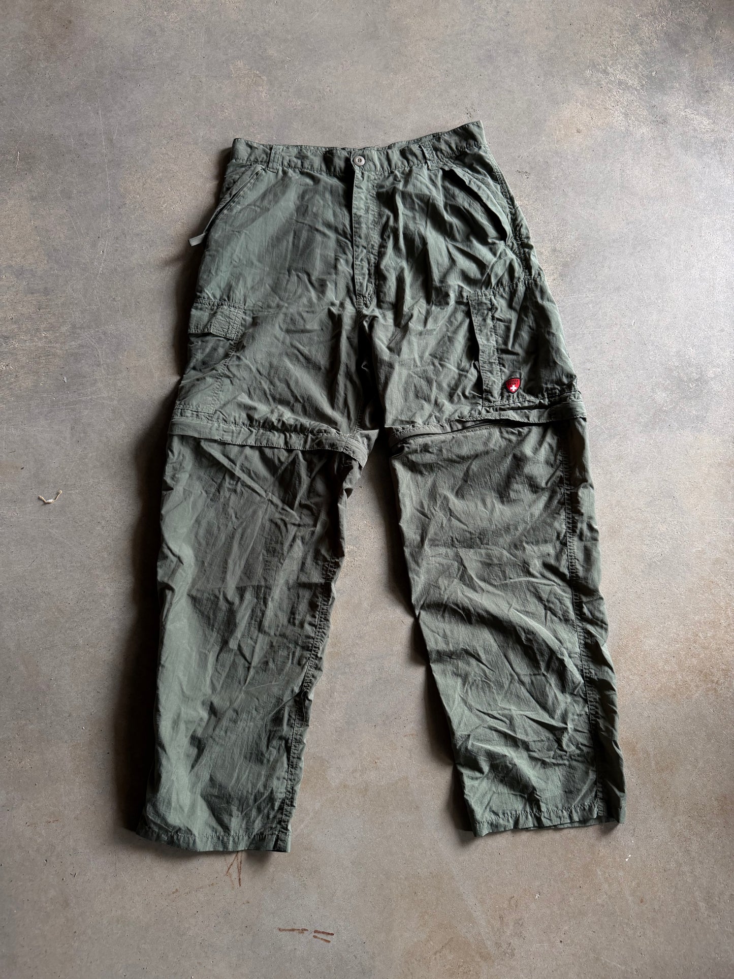 VTG Suisse Sport Olive Pants Sz 34x31