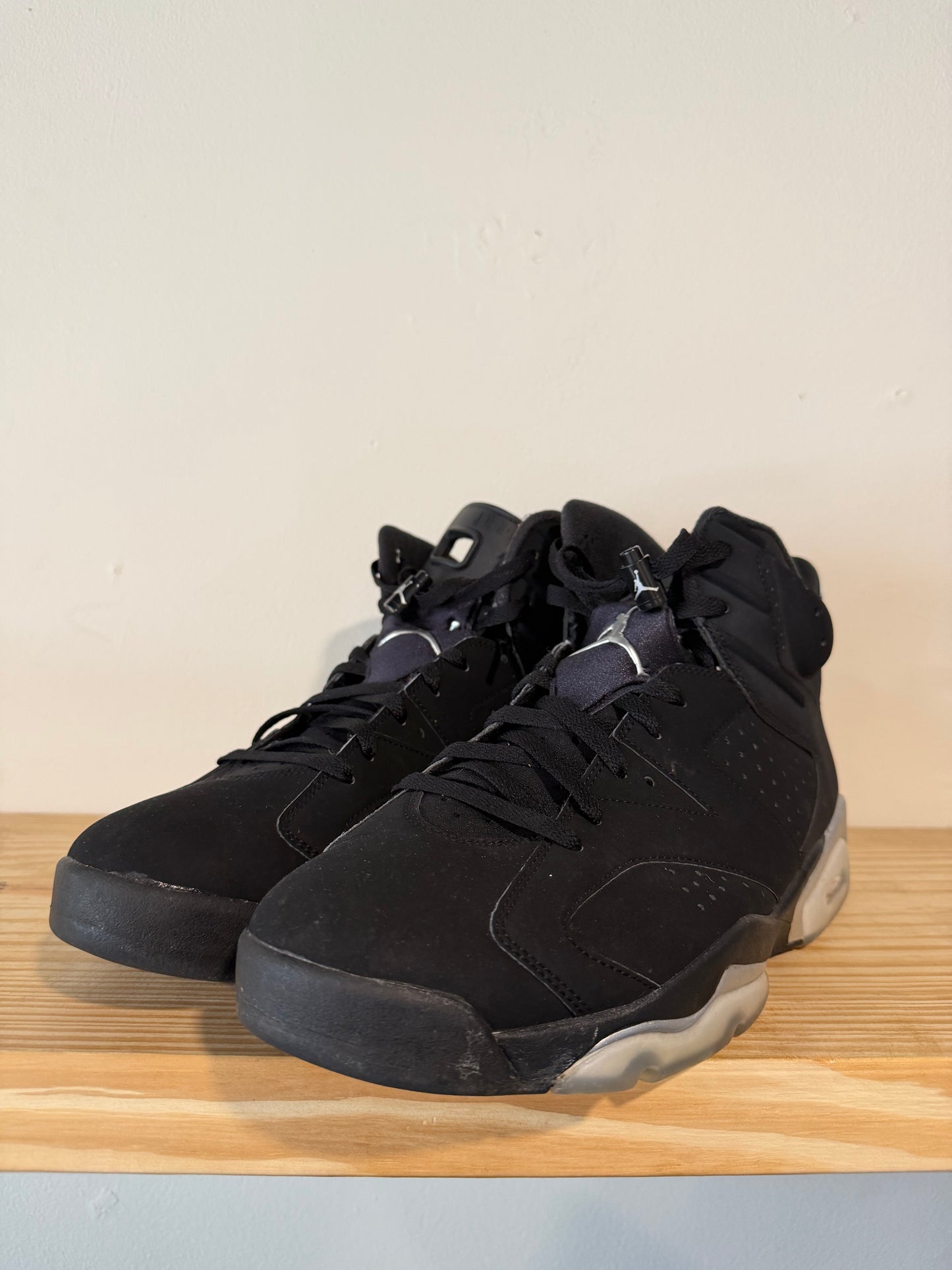 Preowned Jordan 6 Retro Chrome Sz 13M/14.5W