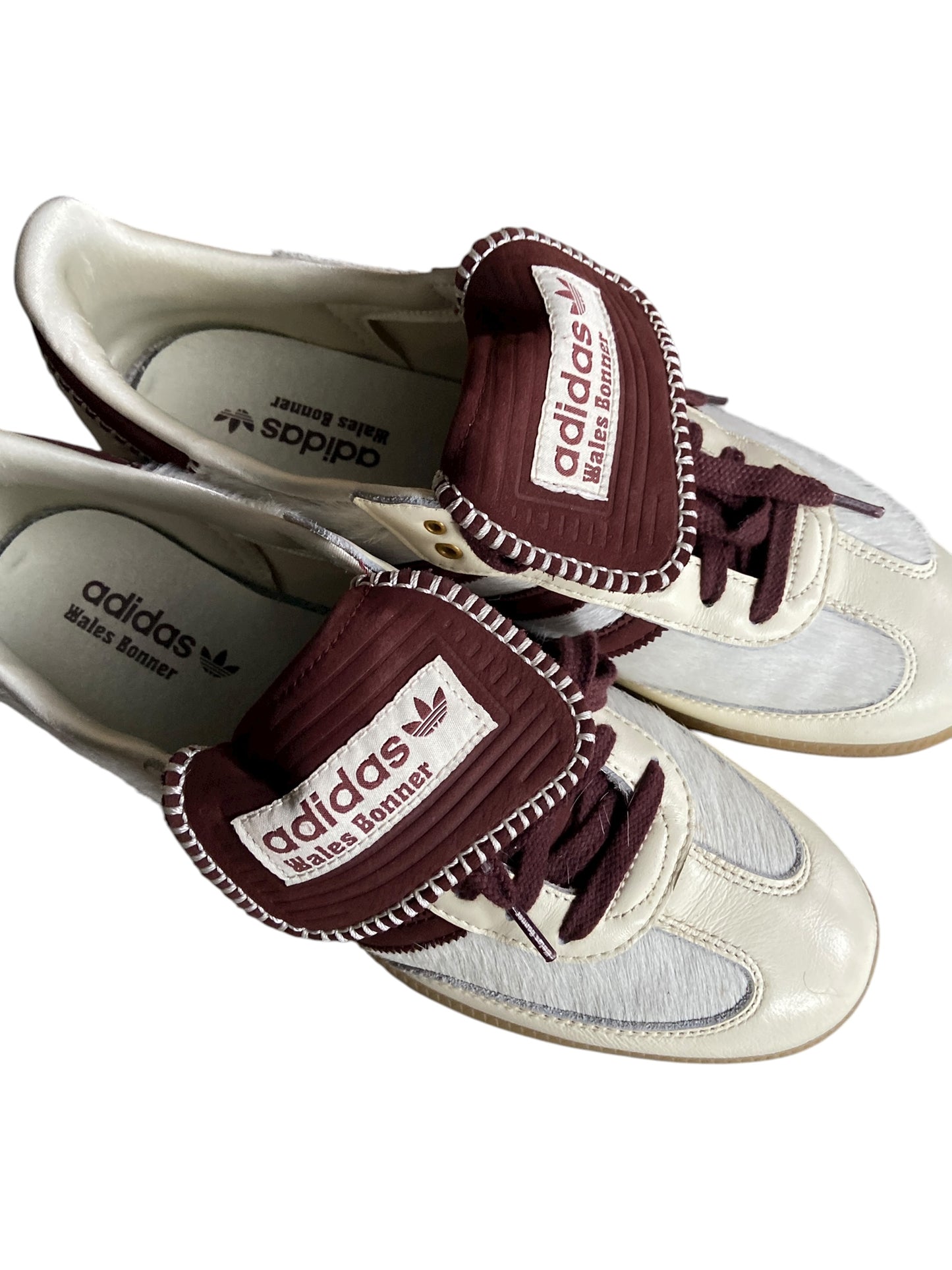 Preowned Adidas Wales Bonner WB Pony Hair Tonal/Cream IE0586 Sz 12M/13.5W