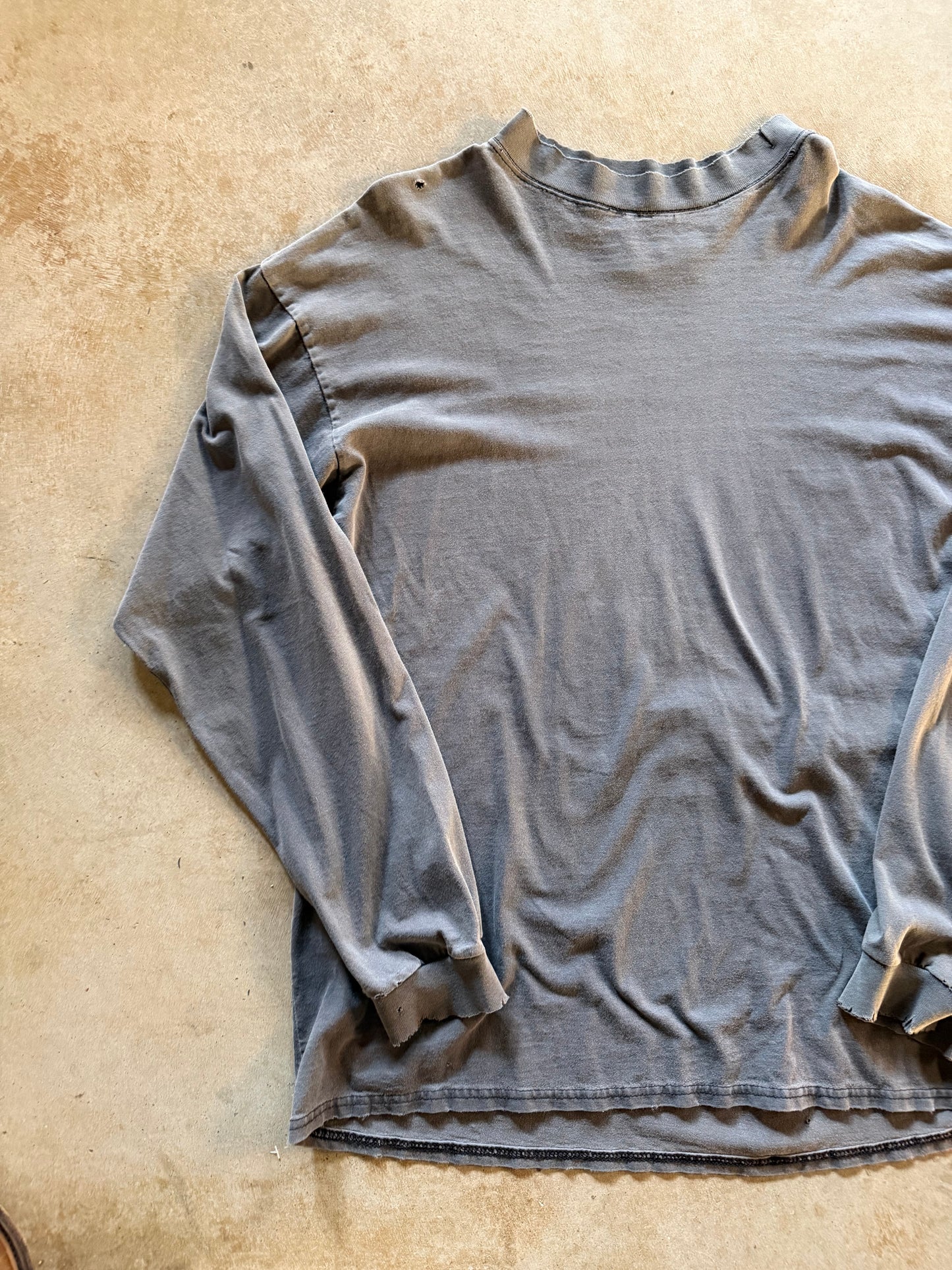 VTG Thrashed Sports Belle LS Tee Sz XL