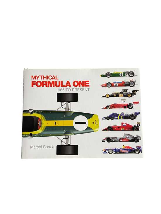 Mythical Formula One: 1966 to Present Coffee Table Book