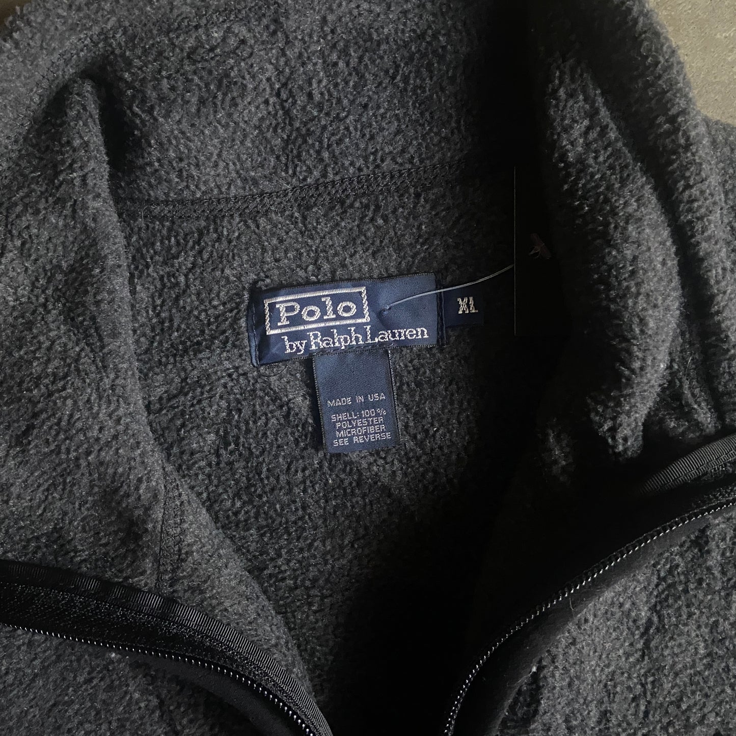 VTG Polo Ralph Lauren Gray Vest Sz XL