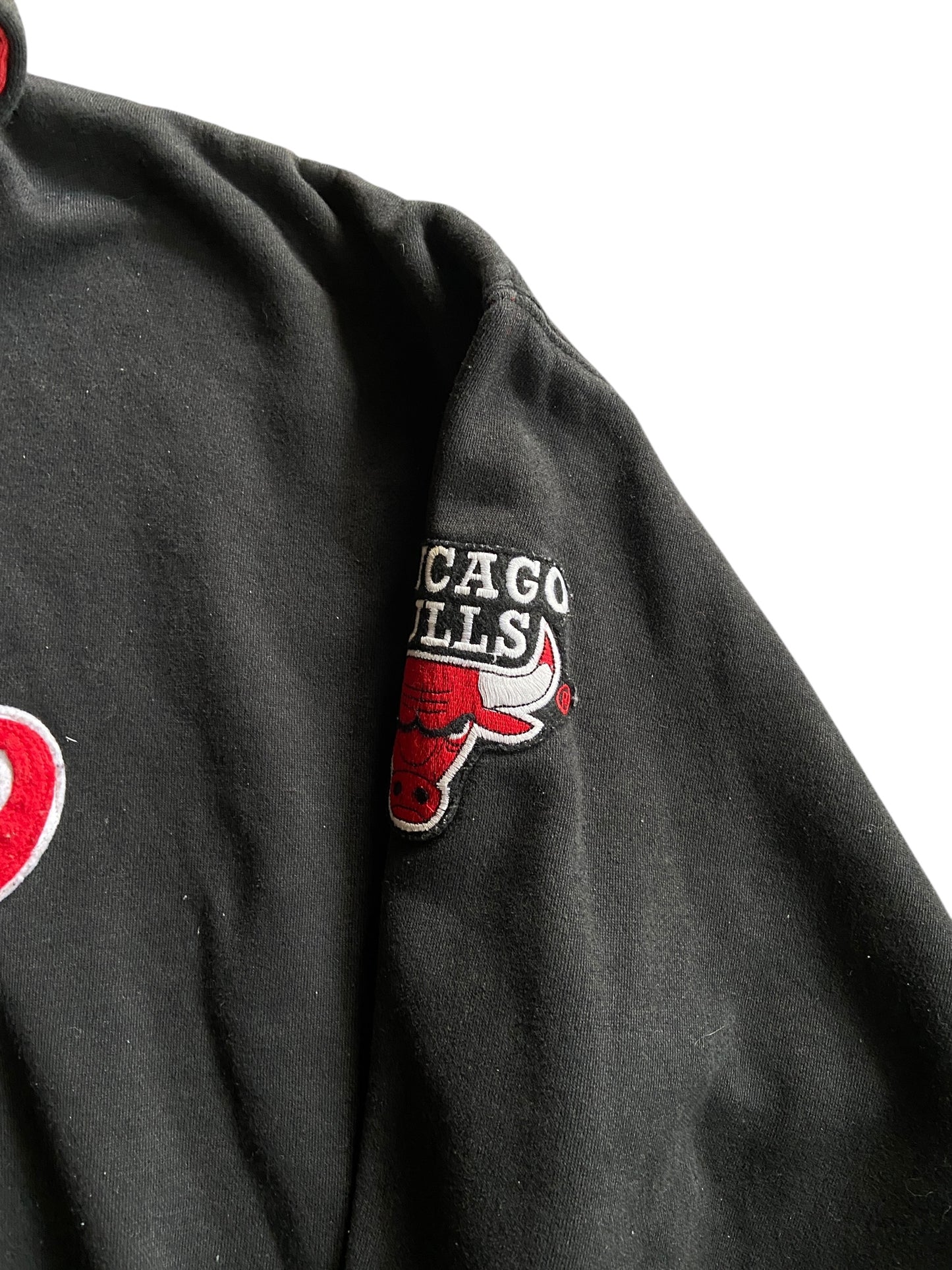 VTG Chicago Bulls Starter Script Hoodie Sz 2XL