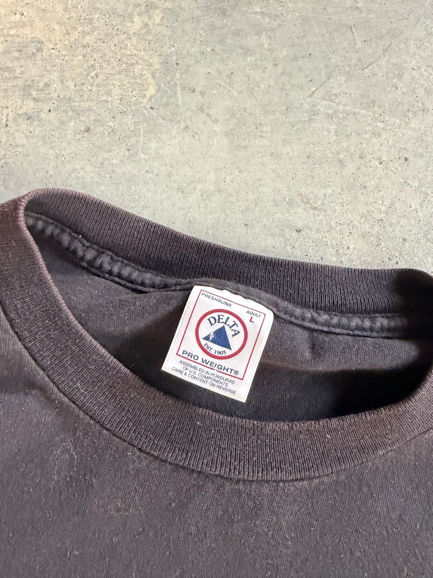 VTG The Rock Know Your Role WWF Tee 1999 Sz L