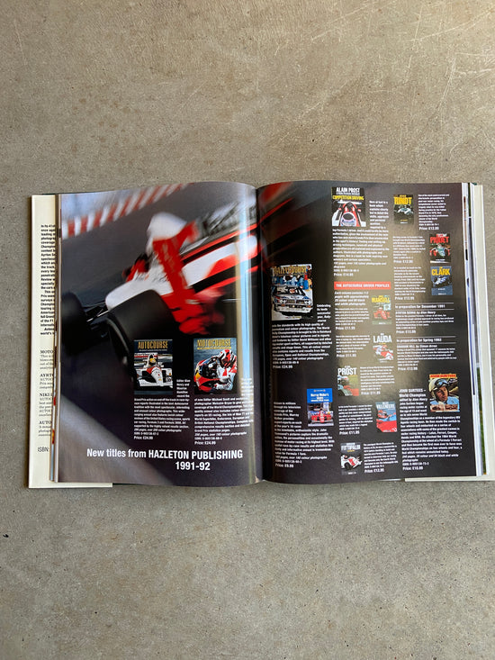 1991-92 Autocourse Grand Prix Annual By Alan Henry