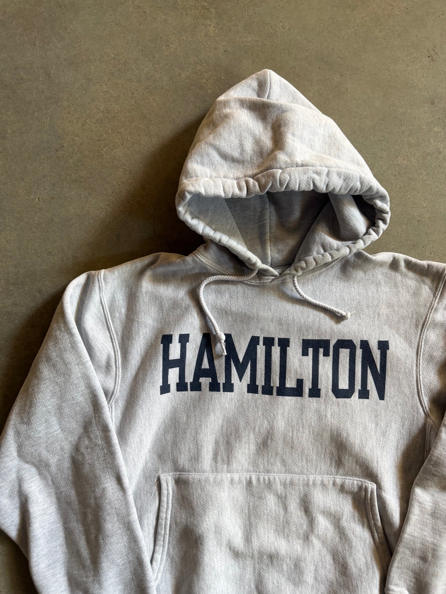 Hamilton Champion Gray Hoodie Sz M