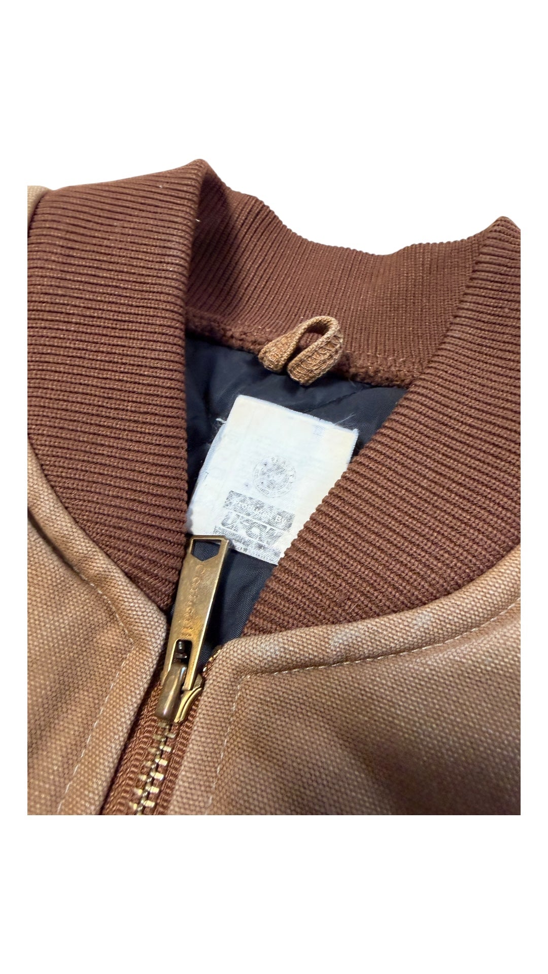 VTG Carhartt EFI Brown Vest Sz L/XL