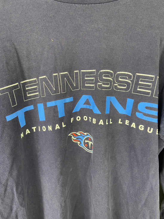 VTG Navy Tennessee Titans Longsleeve Tee Sz M