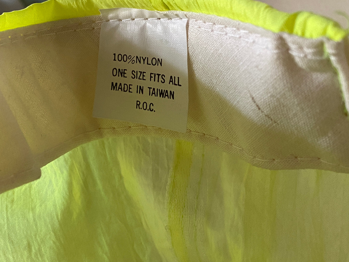 VTG Nike Neon Yellow Volleyball Hat