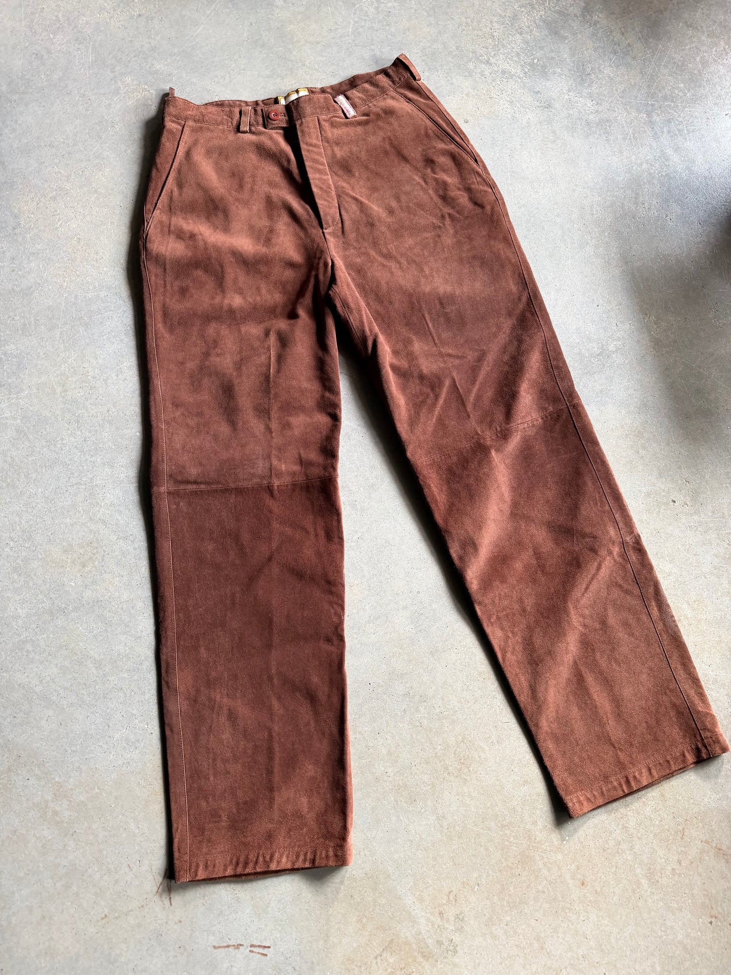 VTG Jordan Two 3 Suede Pants Sz 36x34