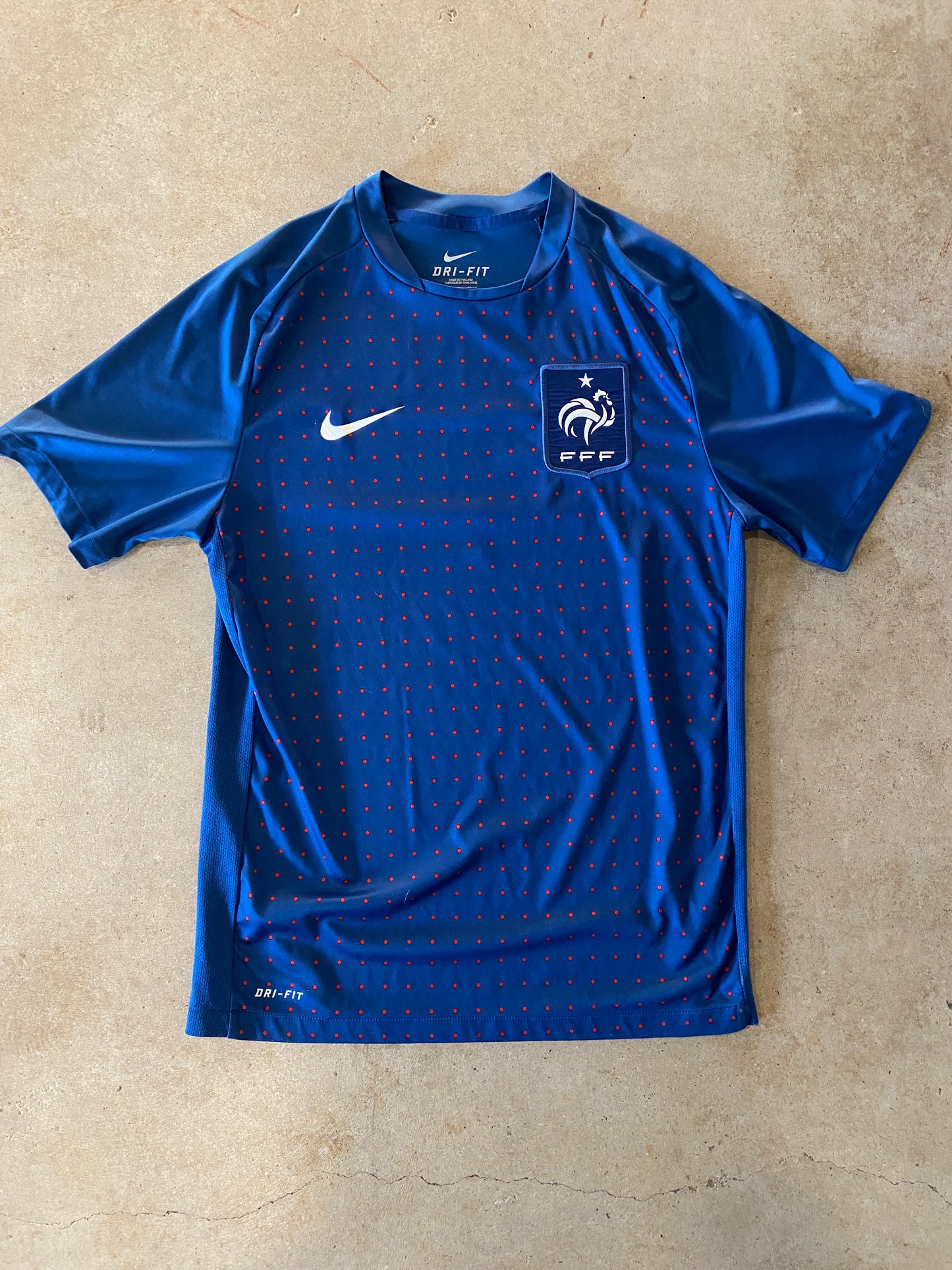 Nike France National Team Soccer Jersey Sz Med