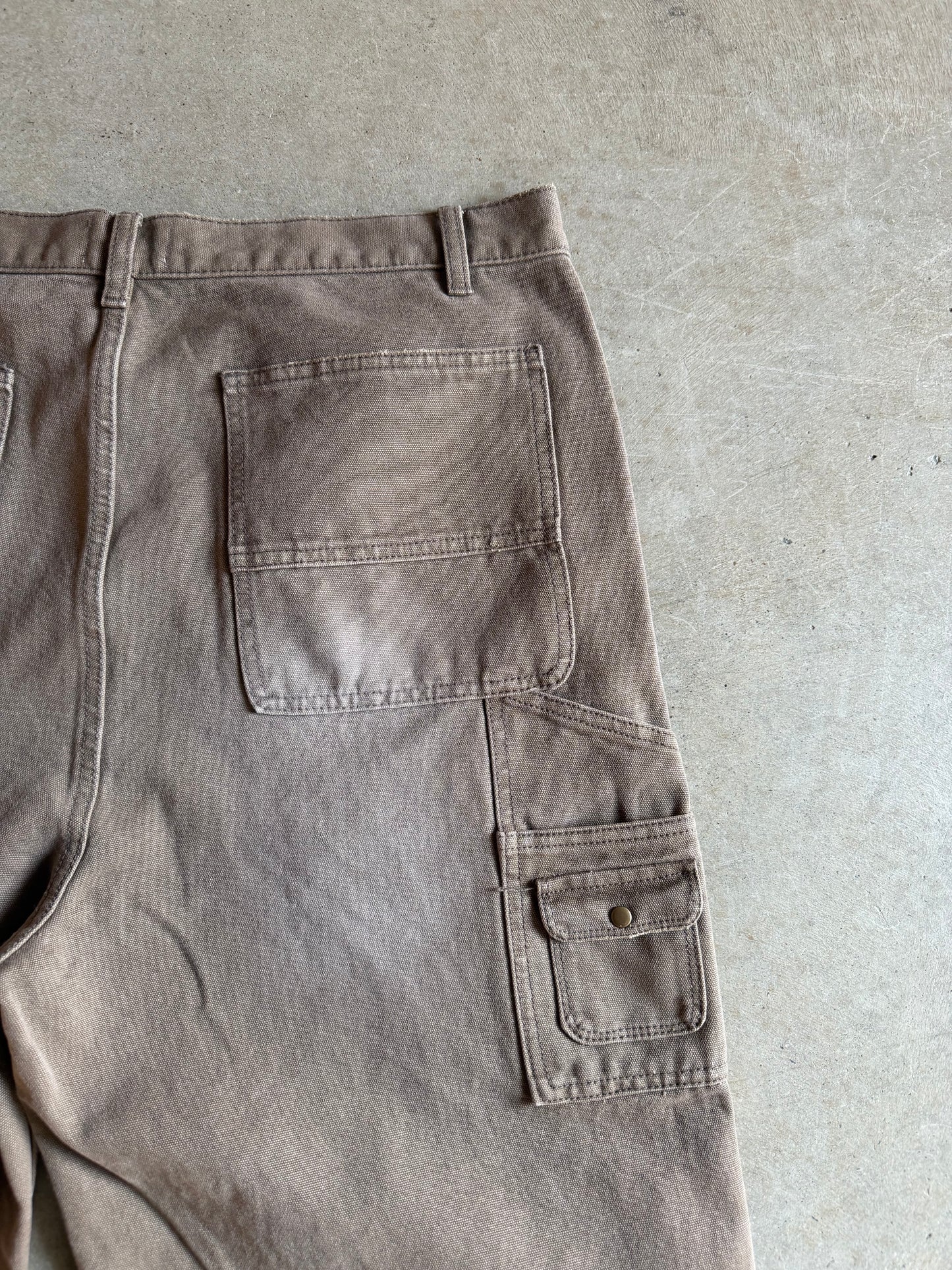 Elwood Brown Double Knee Light Brown Pants Sz 36x31