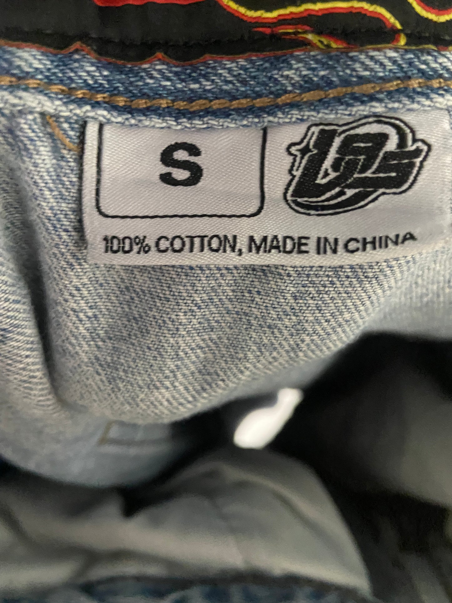 Vapor95 Stripe Rave Capri Jeans Sz 28