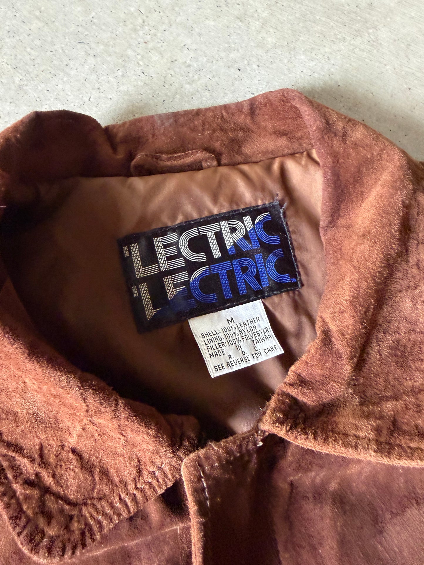 VTG Lectric Lectric Brown Jacket Sz M