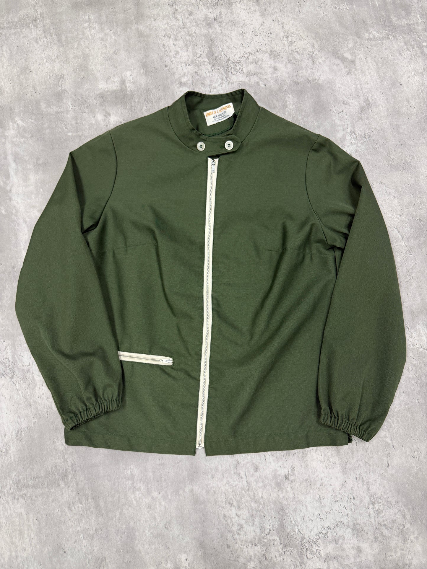 VTG 70s Koret of California Militia Cropped Jacket Sz Med