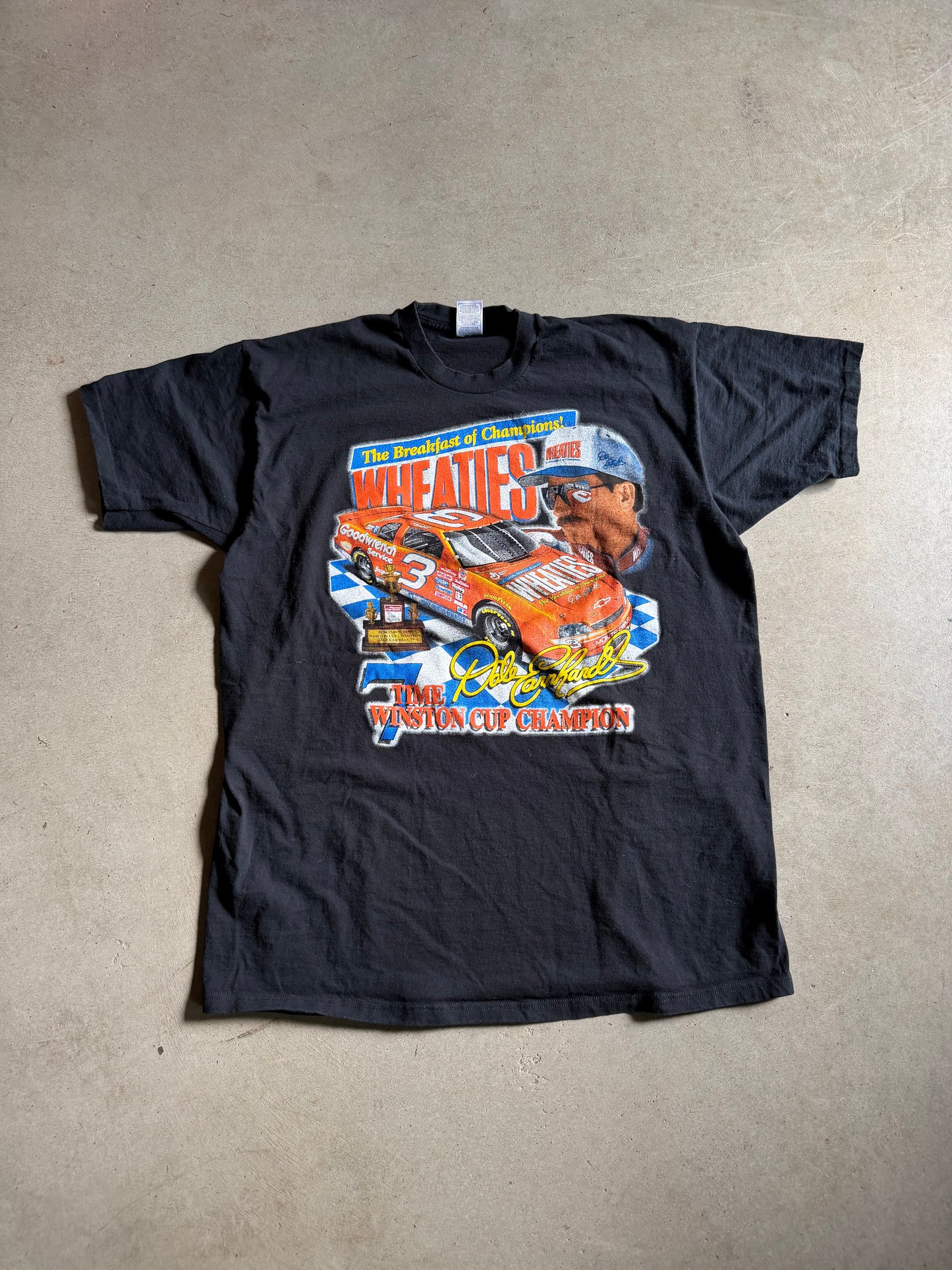 VTG Dale Earnhardt Wheaties Nascar Tee Sz 2XL/3XL